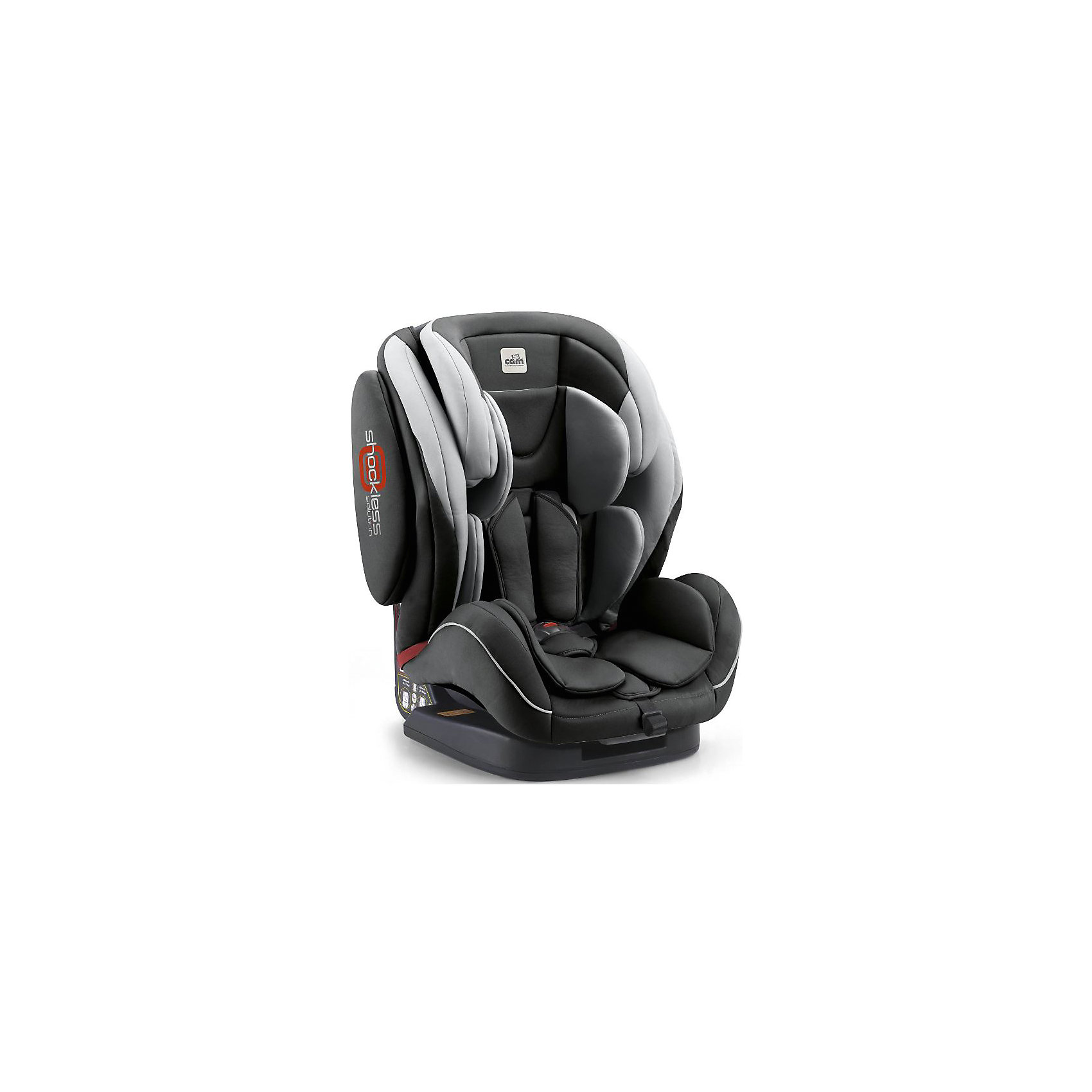 Автокресло Regolo с Isofix, 9-36 кг., CAM, антрацит Автокресло Regolo с Isofix, 9-36 кг., CAM, антрацитАвтокресло Regolo с Isofix, CAM - комфортная надежная модель, которая сделает поездку Вашего ребенка приятной и безопасной. Благодаря особой конструкции автокресло может использоваться в течении длительного времени и охватывает весовые категории детей от 9 месяцев до<br>12 лет. Комфортное кресло оснащено эргономичной спинкой с регулируемым углом наклона (5 положений) и обеспечивает удобство сидения во время длительных поездок. Подголовник регулируется по высоте в зависимости от роста ребенка. Для малышей предусмотрен мягкий<br>анатомический вкладыш. Регулируемые 5-точечные ремни безопасности с мягкими плечевыми накладками надежно удерживают ребенка в кресле. Противоударный каркас и усиленная боковая защита уберегут ребёнка от серьезных травм. <br><br>Автокресло устанавливается лицом вперед, по ходу движения автомобиля с помощью штатных ремней безопасности (имеется встроенная направляющая ремня) и системы Isofix. Для детей постарше (2-й группы, 15-36 кг.) ремни автокресла можно снять и использовать штатные ремни автомобиля, которые фиксируются специальными ограничителями. Кресло изготовлено из высококачественных материалов, износостойкие тканевые чехлы снимаются для чистки или стирки при температуре 30 градусов. Соответствует европейскому стандарту безопасности ECE<br>R44/04. Рассчитано на детей от 9 месяцев до 12 лет, весом 9-36 кг.<br><br><br>Дополнительная информация: <br><br>- Цвет: антрацит.<br>- Вес ребенка: 9-36 кг. (9 мес.-12 лет).<br>- Группа 1-2-3.<br>- Материал: пластик, текстиль. <br>- Размеры кресла: 52 x 50 x 64 см. <br>- Вес: 10,9 кг.<br><br>Автокресло Regolo с Isofix, 9-36 кг., CAM, антрацит, можно купить в нашем интернет-магазине.<br><br>Ширина мм: 465<br>Глубина мм: 460<br>Высота мм: 815<br>Вес г: 12000<br>Возраст от месяцев: 6<br>Возраст до месяцев: 144<br>Пол: Унисекс<br>Возраст: Детский<br>SKU: 4761368