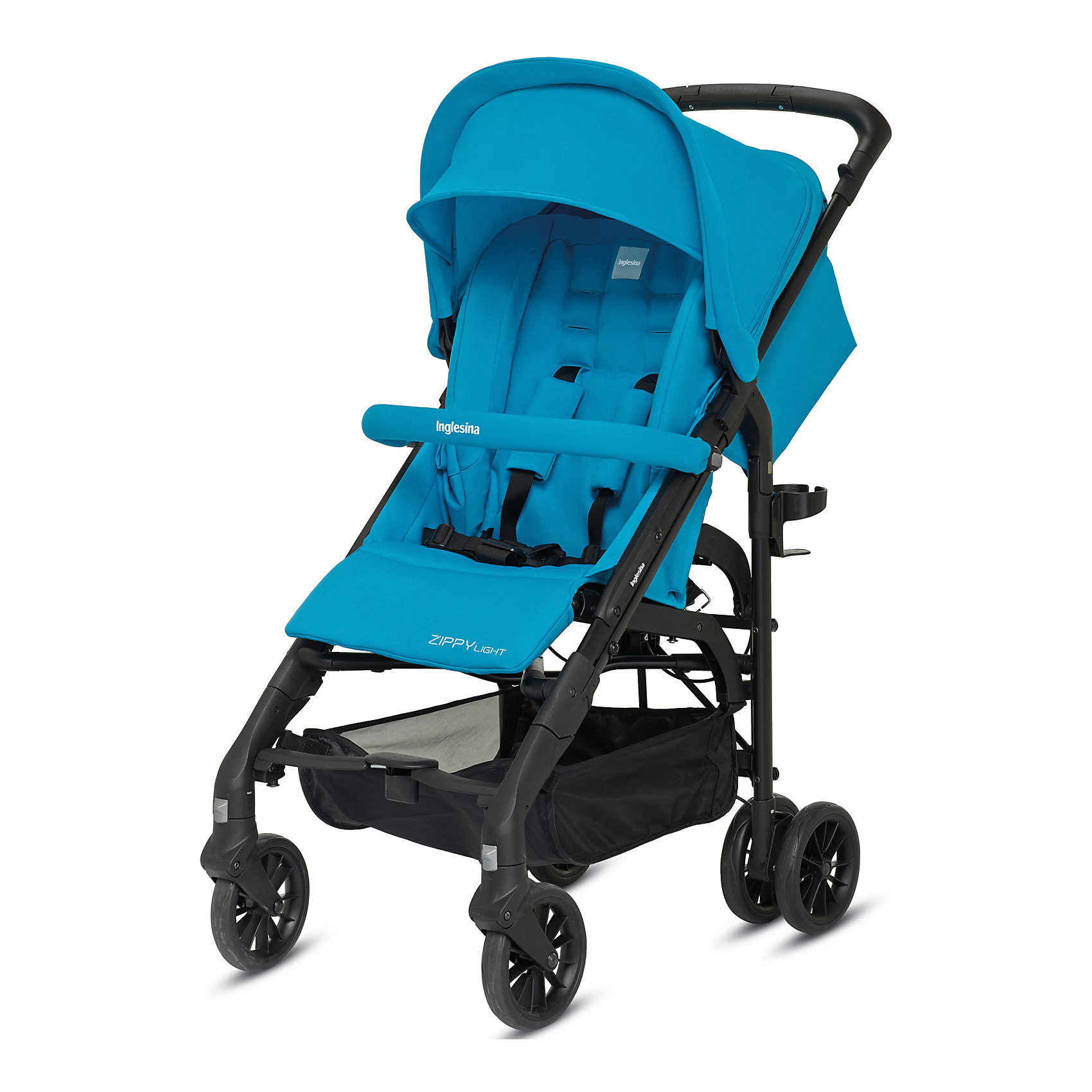 Прогулочная коляска Zippy Light, Inglesina, Antigua Blue Прогулочная коляска Zippy Light, Inglesina, Antigua BlueПрогулочная коляска Zippy Light - легкая, компактная и маневренная модель - идеальный вариант для прогулок и путешествий. Сдвоенные задние и поворотные передние колеса обладают отличной проходимостью и подойдут для любого грунта. Мягкое удобное сиденье, страховочные ремни, откидной бампер и регулируемые спинка и подножка обеспечат комфортные и безопасные прогулки. Кроме того, модель оснащена широким капюшоном с защитой от солнца UPF 50+ и дышащей сетчатой вставкой для хорошего самочувствия ребенка летом. Коляска быстро и удобно складывается, в сложенном виде занимает очень мало места. <br><br>Дополнительная информация:<br><br>- Материал: пластик, резина, текстиль, алюминий.<br>- Тип складывания: трость. <br>- Размер в разложенном виде: 49x101,5x80 см.<br>- Размер в сложенном виде: 31x96x32 см.<br>- Ширина шасси: 49 см.<br>- Вес: 6,9 кг.<br>- Количество колес: 6 (задние сдвоенные)<br>- Диаметр колес: 16 см.<br>- Максимальный вес ребенка: 17 кг.<br>- Передние колеса поворотные с возможностью фиксации. <br>- Регулируемая спинка (до горизонтального положения ).<br>- Регулируемая подножка (в 2-х положениях).<br>- 5-титочечные ремни безопасности.<br>- Бампер перед ребенком.<br>- Капюшон с сетчатым окошком.<br>- Вместительная корзина для вещей. <br>- Комплектация: подстаканник, дождевик. <br><br>Прогулочную коляску Zippy Light, Inglesina (Инглезина), Antigua Blue, можно купить в нашем магазине.<br><br>Ширина мм: 1000<br>Глубина мм: 340<br>Высота мм: 270<br>Вес г: 8900<br>Возраст от месяцев: 6<br>Возраст до месяцев: 36<br>Пол: Унисекс<br>Возраст: Детский<br>SKU: 4764287