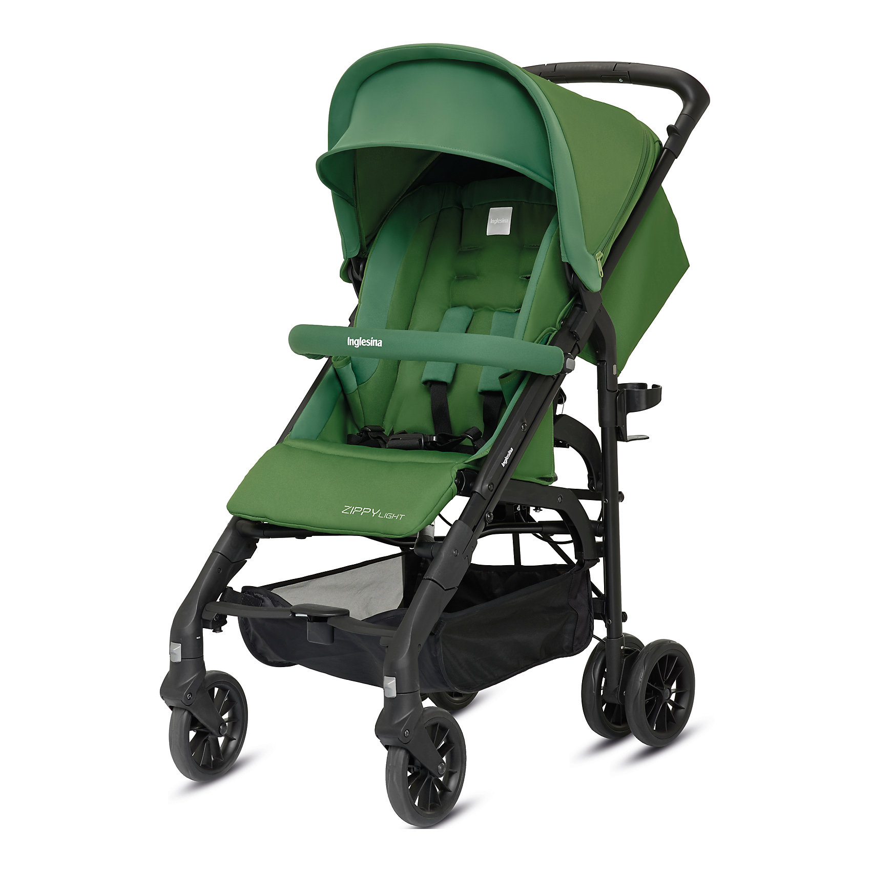 Прогулочная коляска Inglesina Zippy Light, Golf Green Прогулочная коляска Inglesina Zippy Light, Golf GreenПрогулочные коляски<br>Прогулочная коляска Zippy Light - легкая, компактная и маневренная модель - идеальный вариант для прогулок и путешествий. Сдвоенные задние и поворотные передние колеса обладают отличной проходимостью и подойдут для любого грунта. Мягкое удобное сиденье, страховочные ремни, откидной бампер и регулируемые спинка и подножка обеспечат комфортные и безопасные прогулки. Кроме того, модель оснащена широким капюшоном с защитой от солнца UPF 50+ и дышащей сетчатой вставкой для хорошего самочувствия ребенка летом. Коляска быстро и удобно складывается, в сложенном виде занимает очень мало места. <br><br>Дополнительная информация:<br><br>- Материал: пластик, резина, текстиль, алюминий.<br>- Тип складывания: трость. <br>- Размер в разложенном виде: 49x101,5x80 см.<br>- Размер в сложенном виде: 31x96x32 см.<br>- Ширина шасси: 49 см.<br>- Вес: 6,9 кг.<br>- Количество колес: 6 (задние сдвоенные)<br>- Диаметр колес: 16 см.<br>- Максимальный вес ребенка: 17 кг.<br>- Передние колеса поворотные с возможностью фиксации. <br>- Регулируемая спинка (до горизонтального положения ).<br>- Регулируемая подножка (в 2-х положениях).<br>- 5-титочечные ремни безопасности.<br>- Бампер перед ребенком.<br>- Капюшон с сетчатым окошком.<br>- Вместительная корзина для вещей. <br>- Комплектация: подстаканник, дождевик. <br><br>Прогулочную коляску Zippy Light, Inglesina (Инглезина), Golf Green, можно купить в нашем магазине.<br><br>Ширина мм: 1000<br>Глубина мм: 340<br>Высота мм: 270<br>Вес г: 8900<br>Возраст от месяцев: 6<br>Возраст до месяцев: 36<br>Пол: Унисекс<br>Возраст: Детский<br>SKU: 4764289