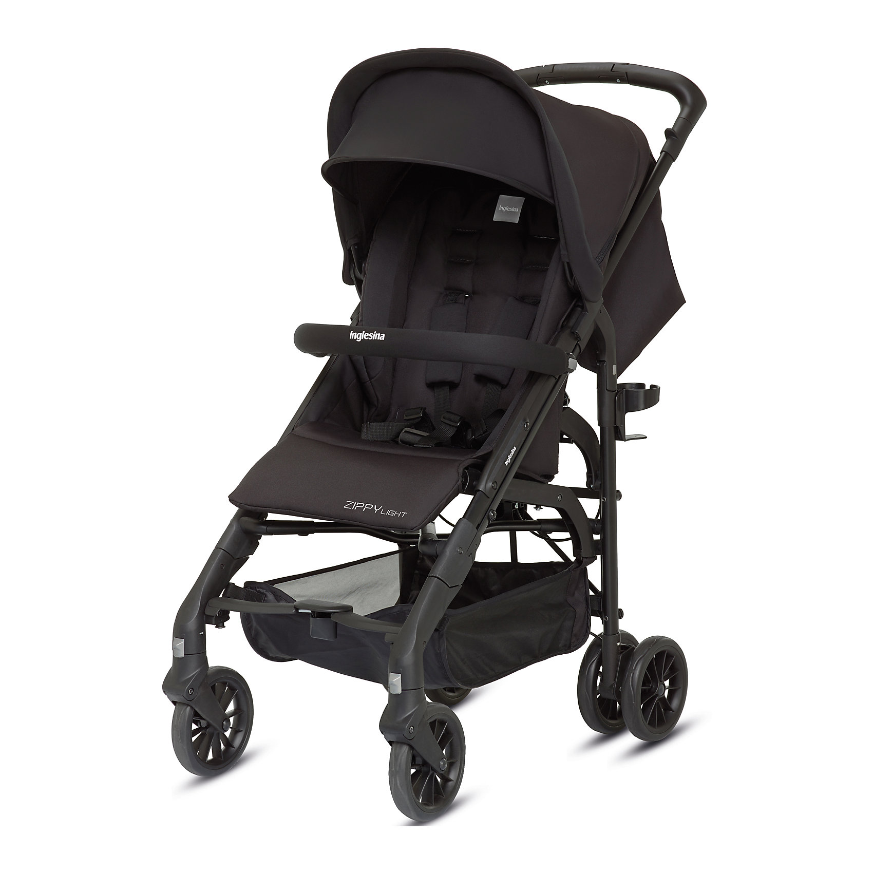 Прогулочная коляска Inglesina Zippy Light, Total Black Прогулочная коляска Inglesina Zippy Light, Total BlackПрогулочные коляски<br>Прогулочная коляска Zippy Light - легкая, компактная и маневренная модель - идеальный вариант для прогулок и путешествий. Сдвоенные задние и поворотные передние колеса обладают отличной проходимостью и подойдут для любого грунта. Мягкое удобное сиденье, страховочные ремни, откидной бампер и регулируемые спинка и подножка обеспечат комфортные и безопасные прогулки. Кроме того, модель оснащена широким капюшоном с защитой от солнца UPF 50+ и дышащей сетчатой вставкой для хорошего самочувствия ребенка летом. Коляска быстро и удобно складывается, в сложенном виде занимает очень мало места. <br><br>Дополнительная информация:<br><br>- Материал: пластик, резина, текстиль, алюминий.<br>- Тип складывания: трость. <br>- Размер в разложенном виде: 49x101,5x80 см.<br>- Размер в сложенном виде: 31x96x32 см.<br>- Ширина шасси: 49 см.<br>- Вес: 6,9 кг.<br>- Количество колес: 6 (задние сдвоенные)<br>- Диаметр колес: 16 см.<br>- Максимальный вес ребенка: 17 кг.<br>- Передние колеса поворотные с возможностью фиксации. <br>- Регулируемая спинка (до горизонтального положения ).<br>- Регулируемая подножка (в 2-х положениях).<br>- 5-титочечные ремни безопасности.<br>- Бампер перед ребенком.<br>- Капюшон с сетчатым окошком.<br>- Вместительная корзина для вещей. <br>- Комплектация: подстаканник, дождевик. <br><br>Прогулочную коляску Zippy Light, Inglesina (Инглезина), Total Black, можно купить в нашем магазине.<br><br>Ширина мм: 1000<br>Глубина мм: 340<br>Высота мм: 270<br>Вес г: 8900<br>Возраст от месяцев: 6<br>Возраст до месяцев: 36<br>Пол: Унисекс<br>Возраст: Детский<br>SKU: 4764291