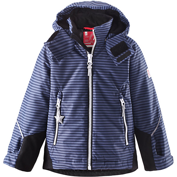 Куртка Kiddo Kisa для мальчика Reima Куртка Kiddo Kisa для мальчика ReimaОдежда<br>Куртка Reima<br>Зимняя куртка для детей. Основные швы проклеены и не пропускают влагу. Прочные усиленные вставки на рукавах и спинке. Водо- и ветронепроницаемый, «дышащий» и грязеотталкивающий материал. Гладкая подкладка из полиэстра. Безопасный, съемный капюшон. Регулируемые манжеты и подол. Два кармана на молнии. Принт по всей поверхности. Безопасные светоотражающие детали<br>Утеплитель: Reima® Soft Loft insulation,160 g<br>Уход:<br>Стирать по отдельности, вывернув наизнанку. Застегнуть молнии и липучки. Стирать моющим средством, не содержащим отбеливающие вещества. Полоскать без специального средства. Во избежание изменения цвета изделие необходимо вынуть из стиральной машинки незамедлительно после окончания программы стирки. Сушить при низкой температуре.<br>Состав:<br>100% Полиамид, полиуретановое покрытие<br><br>Ширина мм: 356<br>Глубина мм: 10<br>Высота мм: 245<br>Вес г: 519<br>Цвет: синий<br>Возраст от месяцев: 18<br>Возраст до месяцев: 24<br>Пол: Мужской<br>Возраст: Детский<br>Размер: 92,134,98,122,110,128,116,140,104<br>SKU: 4776445