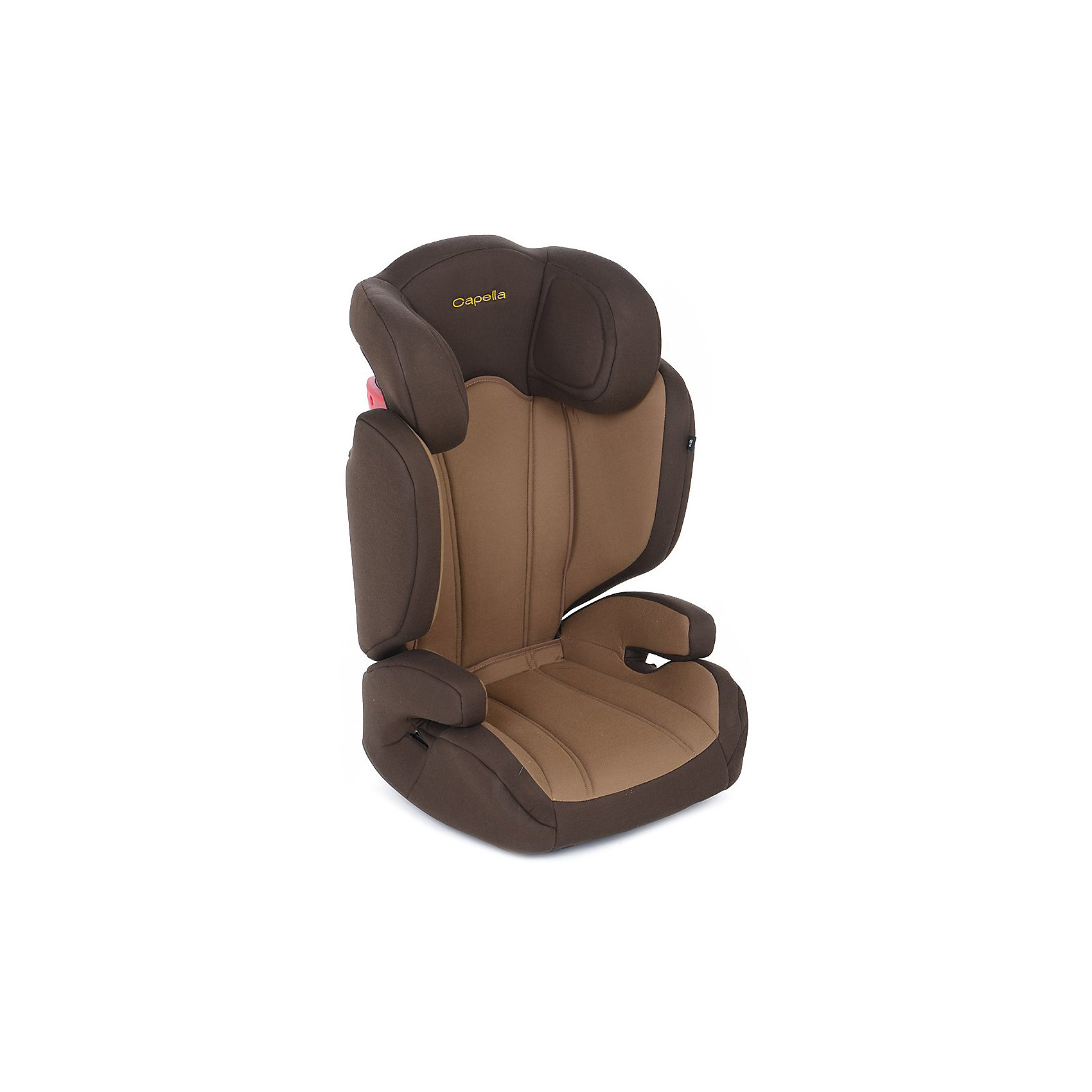 Автокресло 15-36 кг. CAPELLA, Walnut Brown, коричневый/бежевый Автокресло 15-36 кг. CAPELLA, Walnut Brown, коричневый/бежевыйУдобное автокресло - необходимый атрибут современной семьи, в которой есть машина. Это высокотехнологичное надежное автокресло позволит перевозить ребенка, не беспокоясь при этом о его безопасности. Оно предназначено для предназначено для детей весом от 15 до 36 килограмм. Такое кресло обеспечит малышу не только безопасность, но и удобство (регулируемая высота и ширина, анатомическая форма). Ребенок надежно фиксируется в кресле и ездит с комфортом.<br>Автокресло устанавливают по ходу движения. Такое кресло дает возможность свободно путешествовать, ездить в гости и при этом быть рядом с малышом. Конструкция - очень удобная и прочная. Изделие произведено из качественных и безопасных для малышей материалов, оно соответствуют всем современным требованиям безопасности. Оно отлично показало себя на краш-тестах.<br> <br>Дополнительная информация:<br><br>цвет: коричневый, бежевый;<br>материал: текстиль, пластик;<br>вес ребенка: от 15 до 36 кг;<br>регулировка наклона спинки;<br>регулировка высоты подголовника;<br>регулировка ширины сидения;<br>крепление автомобильным ремнем;<br>широкая мягкая спинка;<br>анатомичная форма;<br>дополнительная защита от боковых ударов;<br>съемный чехол;<br>соответствие стандартам ECE R44/04.<br><br>Автокресло 15-36 кг. CAPELLA, Walnut Brown, коричневый/бежевый от компании CAPELLA можно купить в нашем магазине.<br><br>Ширина мм: 730<br>Глубина мм: 560<br>Высота мм: 470<br>Вес г: 5250<br>Возраст от месяцев: 36<br>Возраст до месяцев: 144<br>Пол: Унисекс<br>Возраст: Детский<br>SKU: 4778446