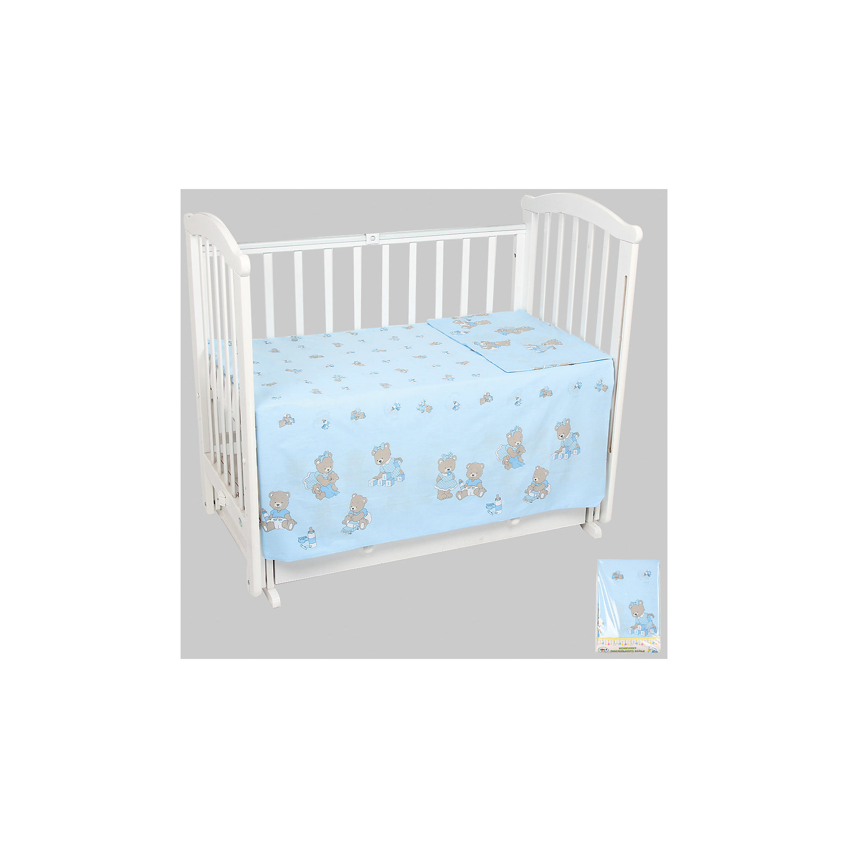 Постельное белье Мишкины игрушки 3 пред., Leader kids, голубой Постельное белье Мишкины игрушки 3 пред., Leader kids, голубойПостельное бельё<br>Качественное правильно подобранное постельное белье - это залог крепкого сна ребенка и его хорошего самочувствия. Но постельное белье может при этом быть еще и красивым!<br>Этот набор выполнен из высококачественного гипоаллергенного материала - хлопка. Он приятен на ощупь, позволяет коже дышать, безопасен для детей. В этот комплект входит: простынь, наволочка, пододеяльник. Размер - стандартный, удобно заправляется. Изделие имеет приятную расцветку, декорировано симпатичным принтом. Подойдет к интерьеру различной расцветки.<br><br>Дополнительная информация:<br><br>материал: бязь (хлопок 100%);<br>наволочка: 40x60 см;<br>пододеяльник: 110x140 см;<br>простыня: 90x150 см;<br>принт;<br>цвет: голубой.<br><br>Постельное белье Мишкины игрушки 3 пред. от компании Leader kids можно купить в нашем магазине.<br><br>Ширина мм: 370<br>Глубина мм: 200<br>Высота мм: 2700<br>Вес г: 1500<br>Возраст от месяцев: 0<br>Возраст до месяцев: 36<br>Пол: Мужской<br>Возраст: Детский<br>SKU: 4778546