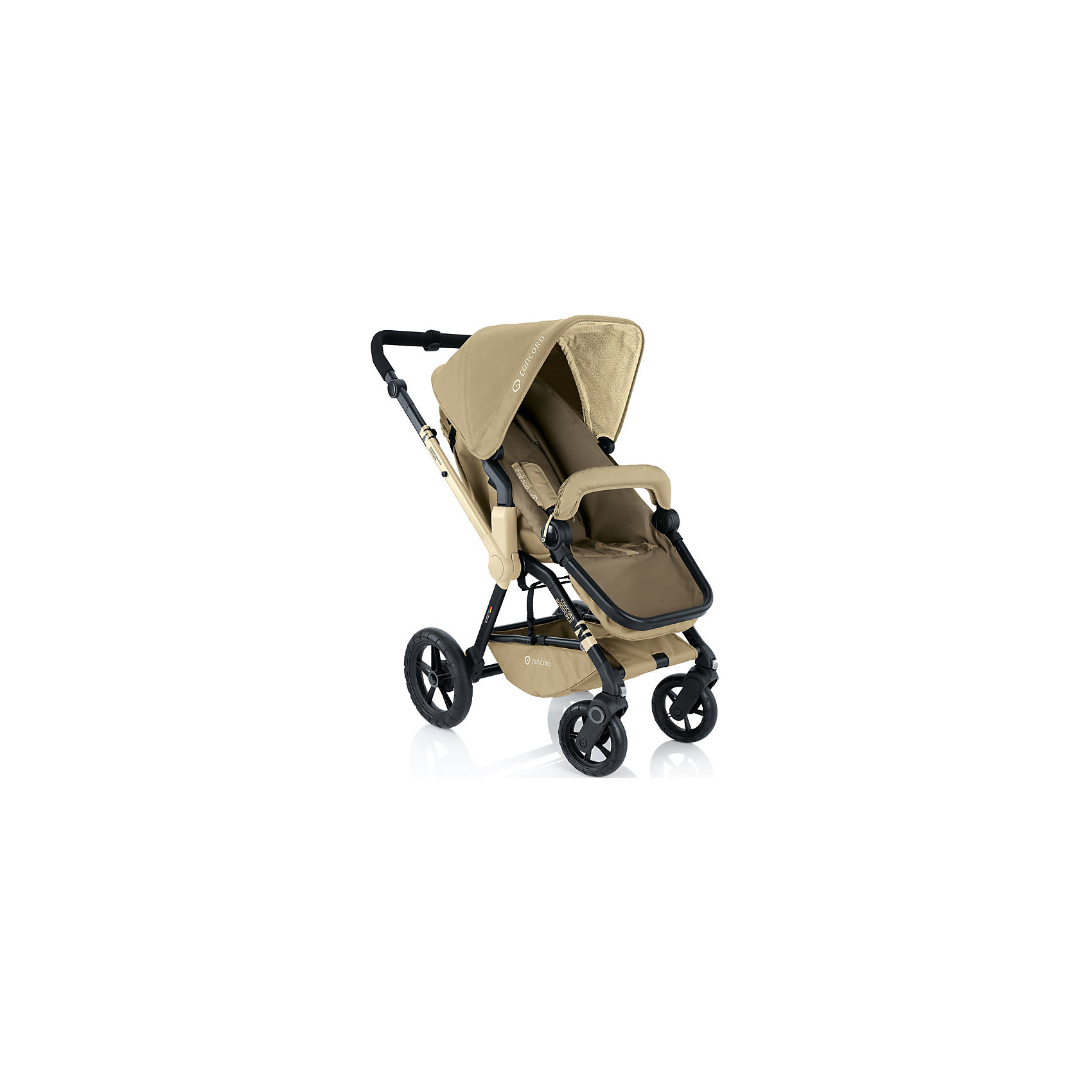 Прогулочная коляска Concord Wanderer, Honey Beige Прогулочная коляска Concord Wanderer, Honey BeigeПрогулочные коляски<br>Прогулочная коляска Wanderer, Concord, Honey Beige<br><br>Характеристики коляски Concord Wanderer:<br><br>• возраст ребенка: от 6 месяцев до 3-х лет;<br>• вес ребенка: до 15 кг;<br>• количество положений спинки: 3, вплоть до горизонтального;<br>• наличие 5-ти точечных ремней безопасности с мягкими накладками;<br>• регулируемая подножка;<br>• реверсивный блок (возможность установить прогулочный блок как лицом к маме, так и лицом к окружающему миру);<br>• высота ручки коляски регулируется, тип ручки – цельная;<br>• перекидная ручка коляски;<br>• бампер съемный;<br>• чехлы съемные, допускается стирка при температуре 30 градусов;<br>• наличие амортизаторов делают ход коляски мягким и плавным;<br>• положение капюшона регулируется в 4-х положениях, предусмотрена УФ-защиту 50+;<br>• колеса с подшипниками, передние поворотные с функцией блокировки, задние колеса большего диаметра;<br>• тип тормоза: ножной;<br>• тип складывания: книжка.<br><br>Прогулочная коляска Concord Wanderer имеет просторное прогулочное сиденье со спинкой, опускающейся до горизонтального положения, глубокий капюшон, съемный бампер. Прогулочный блок можно установить в 2-х положениях. Цельная ручка коляски регулируется по высоте. Колеса вращаются на 360 градусов, задние зафиксированы. <br><br>На шасси Concord можно установить люльку для новорожденного Concord Sleeper и детское автокресло Concord Air. <br><br>Обратите внимание: данные аксессуары приобретаются отдельно.<br><br>Размеры коляски Конкорд:<br><br>• ширина сиденья: 33 см;<br>• высота спинки: 45 см;<br>• длина спального места: 75 см;<br>• высота ручки: 73-102 см;<br>• размер коляски в разложенном виде: 104x60x102 см.<br>• размер в сложенном виде: 69x50x39 см.<br>• вес: 13,5 кг.<br><br>Комплектация: <br><br>• прогулочный блок с капюшоном и бампером;<br>• шасси с колесами;<br>• накидка на ножки;<br>• дождевик;<br>• инструкция. <br><br>Прогулочную коляску Wanderer, Concord, Honey Beige можно купить в нашем интернет-магазине.<br><br>Ширина мм: 500<br>Глубина мм: 260<br>Высота мм: 760<br>Вес г: 15000<br>Цвет: бежевый<br>Возраст от месяцев: 0<br>Возраст до месяцев: 48<br>Пол: Унисекс<br>Возраст: Детский<br>SKU: 4779889