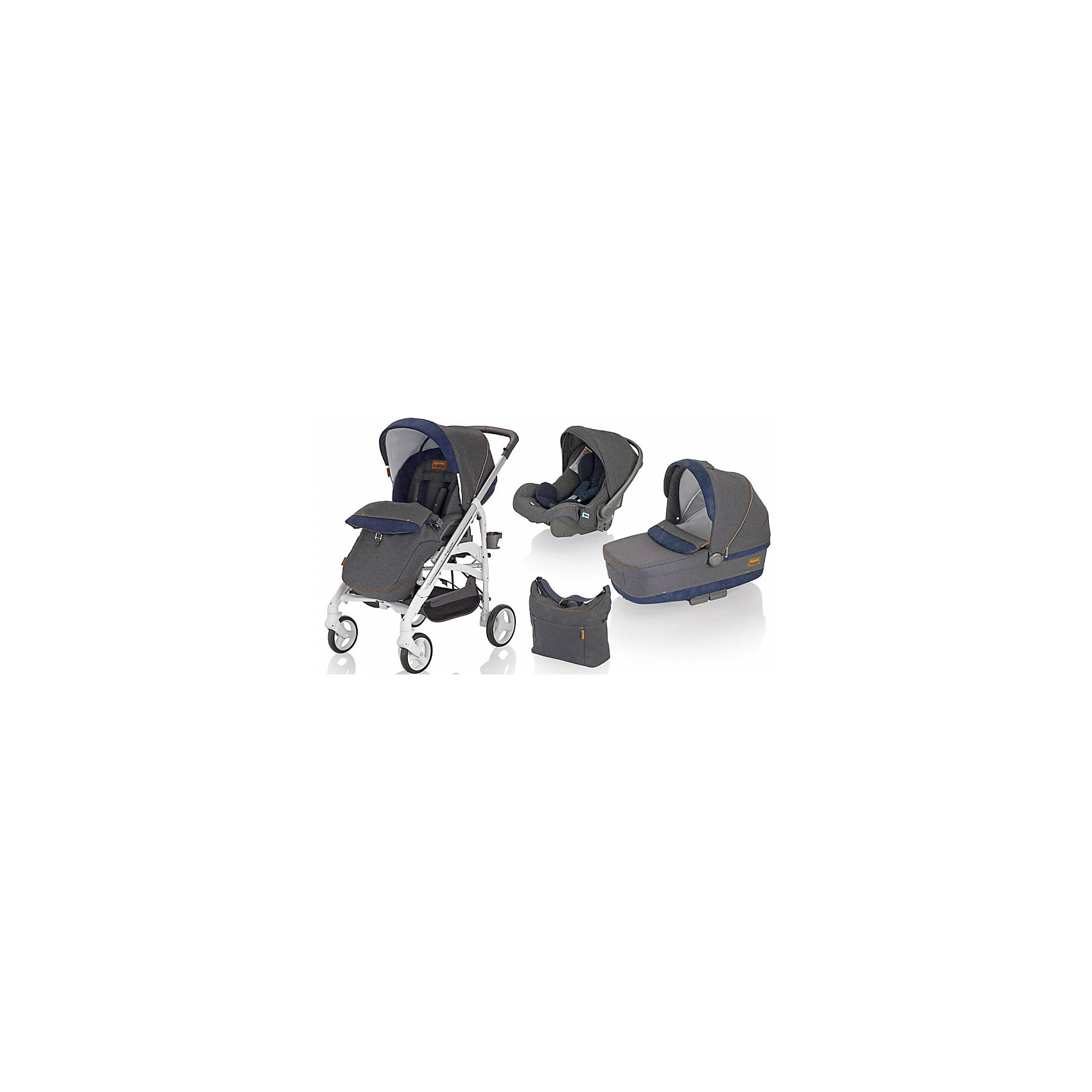 Коляска 3 в 1 Inglesina Trilogy System, на шасси Trilogy White Коляска 3 в 1 Inglesina Trilogy System, на шасси Trilogy WhiteКоляски 3 в 1<br>Коляска 3 в 1 Trilogy System, Inglesina - уникальная модель, в которой продумана каждая мелочь. Она походит тем родителям, которые решили обеспечить своего малыша всеми возможными транспортными средствами на будущее. Прочная стальная рама с системой амортизации, делающая ход коляски плавным, оснащена передними поворотными колесами прекрасно подходящими для всех видов грунта. На шасси можно расположить люльку для младенца, прогулочный блок или автокресло. Система монтажа Easy Clips очень быстрая и удобная - нужная комплектация устанавливается в считанные минуты. Люлька с просторным ложем оснащена системой вентиляции, все текстильные элементы выполнены из высококачественных гипоаллергенных материалов. Спинку можно приподнять и опустить. В капюшоне – окошко для циркуляции воздуха.<br>Прогулочный блок оснащен ремнями безопасности. Спинка и подножка раскрываются до 175?, превращаясь в полноценное спальное место для крохи. <br><br>Дополнительная информация:<br><br>- Материал: текстиль, сталь, резина, пластик.<br>- 4 колеса: итые, резиновые, с подшипниками: передние – поворотные, с возможностью фиксации (рычаг блокировки расположен на раме).<br>- Диаметр колес: 17,5 см и 20,5 см.<br>- Система амортизации. <br>- Люлька на шасси: 112х56,5х86 см<br>- Шасси с прогулочным блоком в разложенном виде: 56,5x107x83 см<br>- Шасси с прогулочным блоком в сложенном виде: 36,5х97x48 см<br>- Размер автокресла: 55х42х68 см.<br>- Размер люльки: 62x47x86 см.<br>- Внутренний размер люльки: 22х34х74 см.<br>- Люлька: 2 положения спинки, ручка-переноска.<br>- Прогулочный блок: ремни безопасности, 3 положения спинки; 2 положения подножки, съемный бампер. <br>- В комплекте: шасси, люлька, автокресло, прогулочный блок, накидка на ножки, дождевик, подстаканник, сумка для мамы.<br>- Вес автокресла: 4 кг.<br>- Вес люльки: 5,5 кг.<br>- Вес шасси с прогулочным блоком: 9,5 кг.<br><br>Коляску 3 в 1 Trilogy System, Inglesina (Инглезина), на шасси Trilogy White можно купить в нашем магазине.<br><br>Ширина мм: 1890<br>Глубина мм: 770<br>Высота мм: 920<br>Вес г: 25700<br>Возраст от месяцев: 0<br>Возраст до месяцев: 36<br>Пол: Унисекс<br>Возраст: Детский<br>SKU: 4783663