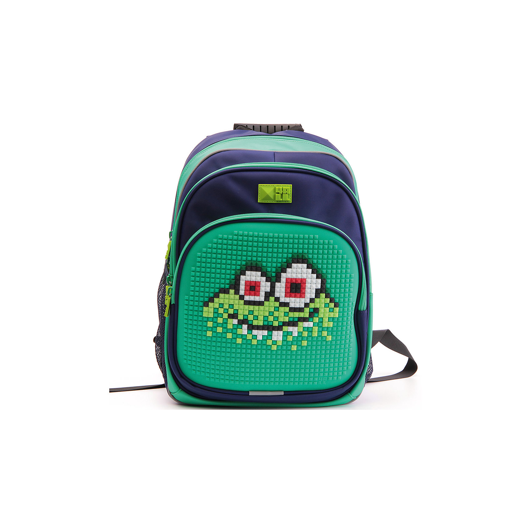 4ALL Рюкзак Kids, зелено-синий 4ALL Рюкзак Kids, зелено-синийРюкзаки<br>Рюкзак KIDS - это одновременно и яркий, функциональный школьный аксессуар, и безграничная площадка для самовыражения, способная подчеркнуть любой выбранный образ. С помощью уникальной силиконовой панели и набора пластиковых пикселей-битов можно декорировать фасад рюкзака, как угодно, полагаясь на свое воображение и вкус. А все материалы, задействованные при изготовлении, имеют специальную вода- и грязеотталкивающую пропитку, что гарантирует практичность, износостойкость и долговечность рюкзака.<br><br>Такой современный и интересный ранец будет прекрасным подарком к 1 сентября!<br><br>Особенности:<br>AIR COMFORT system:<br>- Система свободной циркуляции воздуха между задней стенкой рюкзака и спиной ребенка.<br>- Совместно с ортопедической спиной ERGO system эта система воздухообмена делает ежедневное использование рюкзаков KIDS безопасным для здоровья и максимально комфортным!<br>ERGO system:<br>- Разработанная нами система ERGO служит равномерному распределению нагрузки на спину ребенка. Она способна сделать рюкзак, наполненный учебниками, легким. ERGO служит сохранению правильной осанки и заботится о здоровье позвоночника!<br>Ортопедическая спина:<br>- Важное свойство наших рюкзаков - ортопедическая спина! Способна как корсет поддерживать позвоночник, правильно распределяя нагрузку, а так же обеспечивает циркуляцию воздуха между задней стенкой рюкзака и спиной ребенка!<br>А также:<br>- Гипоаллергенный силикон;<br>- Водоотталкивающие материалы;<br>- Устойчивость всех материалов к температурам воздуха ниже 0!<br><br>Дополнительная информация:<br><br>- Рюкзак уже содержит 1 упаковку разноцветных пикселей-битов (300 шт.) для создания картинок<br>- Цвет: зелено-синий;<br>- Объем рюкзака: 22 л.<br>- Размер в упаковке: 39х27х15 см.<br>- Вес в упаковке: 950 г.<br><br>Рюкзак Kids в зелено-синем цвете , можно купить в нашем магазине.<br><br>Ширина мм: 390<br>Глубина мм: 270<br>Высота мм: 150<br>Вес г: 950<br>Возраст от месяцев: 36<br>Возраст до месяцев: 144<br>Пол: Унисекс<br>Возраст: Детский<br>SKU: 4786358