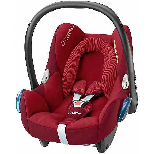 Автокресло Maxi-Cosi CabrioFix 0-13 кг, Robin Red Автокресло Maxi-Cosi CabrioFix 0-13 кг, Robin RedГруппа 0+ (до 13 кг)<br>Автокресло CabrioFix гарантирует детям комфорт и безопасность во время путешествий на автомобиле. Кресло монтируется с помощью штатных ремней безопасности. Глубина сиденья может варьироваться в зависимости от веса ребенка, объемные бортики гарантирует прекрасную защиту от боковых ударов. Кресло дополнено небольшой подушечкой, с регулируемым объемом, обеспечивающую комфортные путешествия даже самым юным пассажирам. Трехточечные страховочные ремни с мягкими накладками и централизованной системой натяжения позволяют регулировать длину одним движением руки. Кресло имеет козырек от солнца. Чехол модели изготовлен из стойкого к загрязнениям, прочного и приятного на ощупь материала, быстро и удобно снимается, его можно стирать в деликатном режиме.<br><br>Дополнительная информация:<br><br>- Материал: текстиль, пластик, металл.<br>- Максимальная ширина внутри сиденья по бедрам: 29 см. <br>- Минимальная ширина внутри сиденья (по верху головы): 44 см. <br>- Максимальная глубина внутри сиденья: 31 см. <br>- Высота: 50 см. <br>- Вес: 3.25 кг.<br>- Группа 0+ (до 13 кг).<br>- Соответствует требованиям ECE-R44/04.<br>- Установка в автомобиле: с помощью штатных ремней. <br>- Устанавливается против хода движения. <br>- Трехточечные ремни безопасности.<br>- Защита от боковых ударов.<br>- Встроенный регулятор может варьировать глубину сиденья.<br>- Подушечка с регулировкой объема.<br>- Козырек, небольшой отсек для вещей и игрушек.<br>- Съемный чехол (можно стирать в деликатном режиме). <br><br>Автокресло CabrioFix 0-13 кг., Maxi-Cosi (Макси-Коси Кабрио Фикс), Robin Red, можно купить в нашем магазине.<br><br>Ширина мм: 445<br>Глубина мм: 375<br>Высота мм: 725<br>Вес г: 3300<br>Цвет: красный<br>Возраст от месяцев: 0<br>Возраст до месяцев: 12<br>Пол: Унисекс<br>Возраст: Детский<br>SKU: 4790757