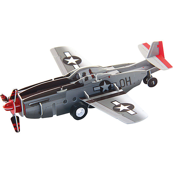 3D Пазл Истребитель P-51 инерционный, 20 деталей 3D Пазл Истребитель P-51 инерционный, 20 деталей3D пазлы<br><br><br>Ширина мм: 160<br>Глубина мм: 35<br>Высота мм: 110<br>Вес г: 86<br>Возраст от месяцев: 60<br>Возраст до месяцев: 120<br>Пол: Унисекс<br>Возраст: Детский<br>SKU: 4800758