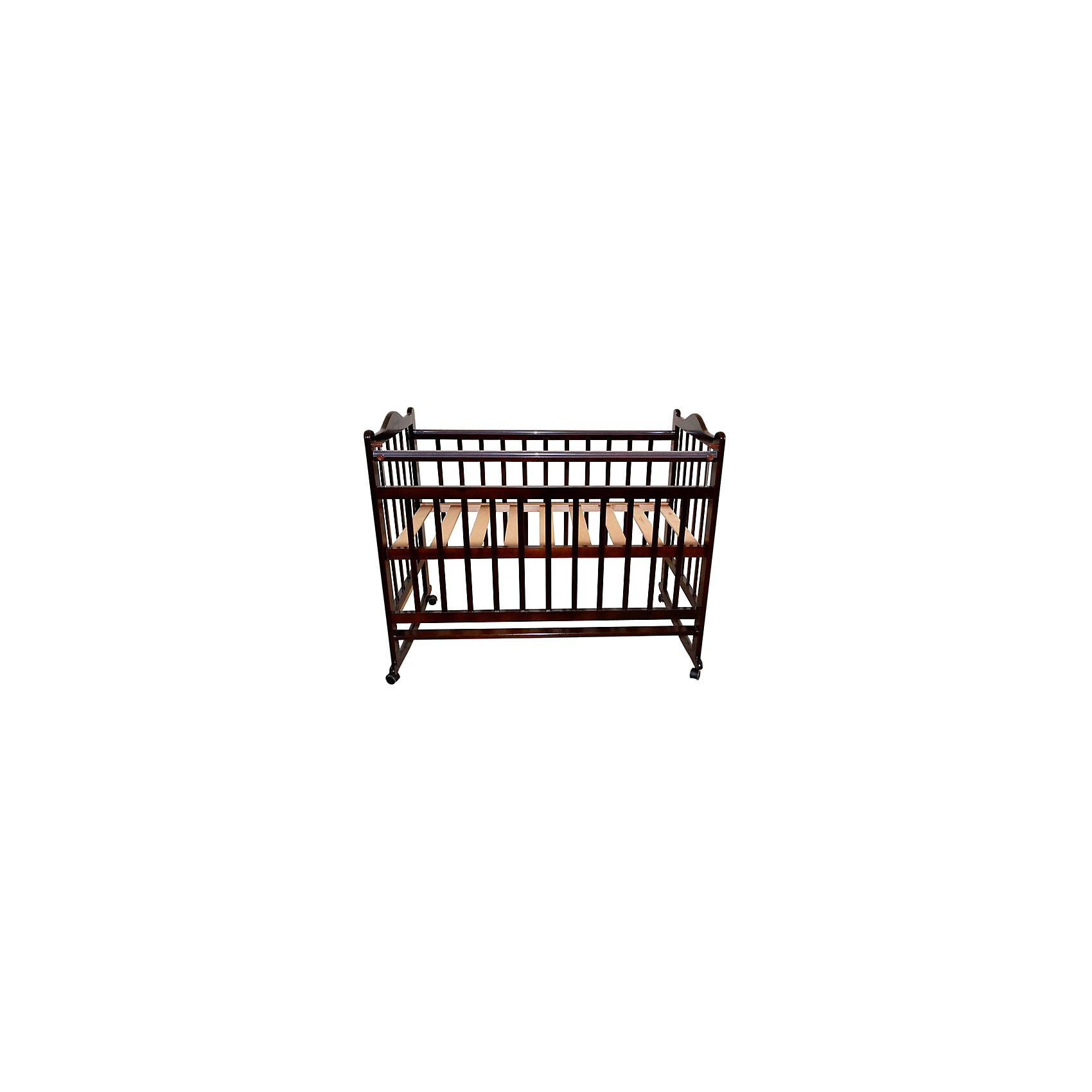 Кроватка 1, Briciola, темная Кроватка 1, Briciola, темнаяКроватки<br>Кроватка Briciola сочетает в себе современный лаконичный дизайн и функциональность. Она изготовлена из натурального березового массива, поэтому не вызовет у малыша аллергических реакций. Данная модель снабжена колесиками, которые при необходимости можно снять, тем самым превратив кровать в качалку. Боковые стенки можно опустить, а дно кроватки отрегулировать по высоте в двух положениях.<br><br>Дополнительная информация:<br><br>- Возраст: от 0 до 4 лет<br>- Материал: натуральное дерево (береза)<br>- Размер кровати: 123х112х66 см<br>- Размер упаковки: 124х80х17 см<br>- Размер спального места: 60х120 cм<br>- Максимальная нагрузка: 20 кг<br>- Вес кроватки: 16,2 кг<br><br>Кроватку Briciola 1, Briciola, темная можно купить в нашем интернет-магазине.<br><br>Ширина мм: 1240<br>Глубина мм: 800<br>Высота мм: 170<br>Вес г: 18200<br>Возраст от месяцев: 0<br>Возраст до месяцев: 36<br>Пол: Унисекс<br>Возраст: Детский<br>SKU: 4800886