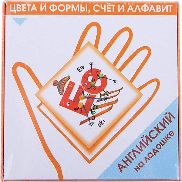 Карточки Английский на ладошке. Цвета и формы, счет и алфавит Карточки Английский на ладошке. Цвета и формы, счет и алфавитИностранный язык<br>Методика Ксении Зайцевой для изучения английского языка дошкольниками. Эта методика позволит быстро и легко создать у ребенка базовый словарный запас - не менее 100 слов в каждой теме. На каждой карточке находятся рифмующиеся английские слова и относящаяся к ним картинка. На обороте карточки расположена краткая английская фраза-рифмовка, ее транскрипция и перевод.<br><br>Ширина мм: 125<br>Глубина мм: 125<br>Высота мм: 35<br>Вес г: 250<br>Возраст от месяцев: 36<br>Возраст до месяцев: 2147483647<br>Пол: Унисекс<br>Возраст: Детский<br>SKU: 4802986