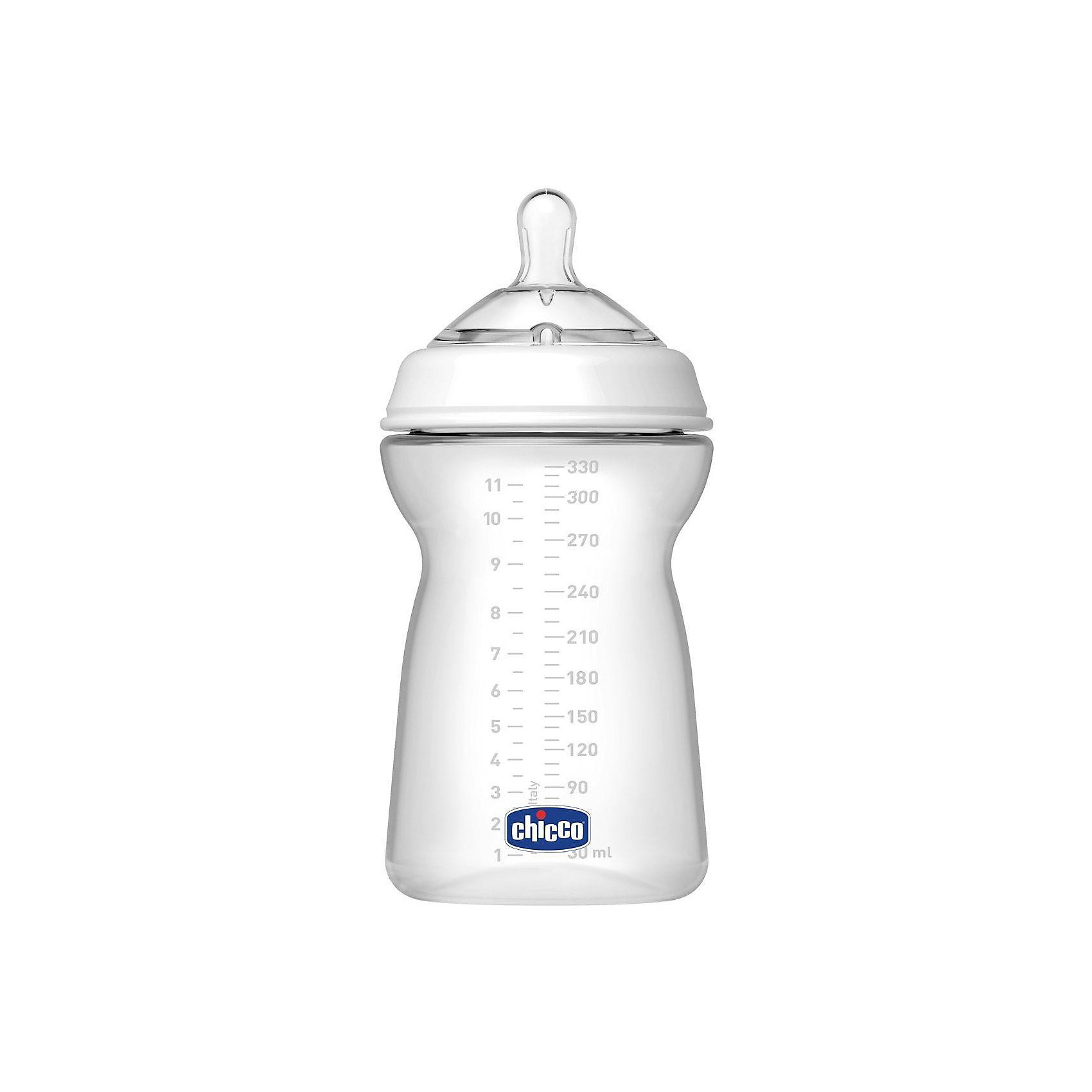 Бутылочка Natural Feeling,6мес.+,330мл., CHICCO Бутылочка Natural Feeling,6мес.+,330мл., CHICCO300 - 380 мл.<br>Бутылочка Natural Feeling от известного итальянского бренда Chicco разработана совместно с ведущими специалистами и учитывает анатомические особенности ротовой полости грудного ребенка. Такая бутылочка не препятствует процессу правильного формирования ротовой полости. <br>Она производится из очень мягкого силикона. Двойной антиколиковый клапан отводит воздух на дно, из-за этого значительно уменьшается риск появления колик. Широкое круглое основание и наклон соска у соски обеспечивают правильный захват и сохраняют рефлекторное сосательное движение у малыша (как при грудном кормлении). Флексоры у основания соски усиливают ее эластичность, а ребра жесткости помогают соске не терять форму и не слипаться. Удлиненная соска учитывает особенности сосательных движений малышей от полугода.<br><br>Дополнительная информация:<br><br>возраст: от 6 месяцев;<br>материал: полипропилен, ультрамягкий силикон;<br>анатомическая форма;<br>антиколиковая система;<br>в комплект входит крышка для гигиены.<br><br>Бутылочку Natural Feeling от бренда CHICCO можно купить в нашем интернет-магазине.<br><br>Ширина мм: 85<br>Глубина мм: 85<br>Высота мм: 177<br>Вес г: 128<br>Возраст от месяцев: 6<br>Возраст до месяцев: 12<br>Пол: Унисекс<br>Возраст: Детский<br>SKU: 4803951