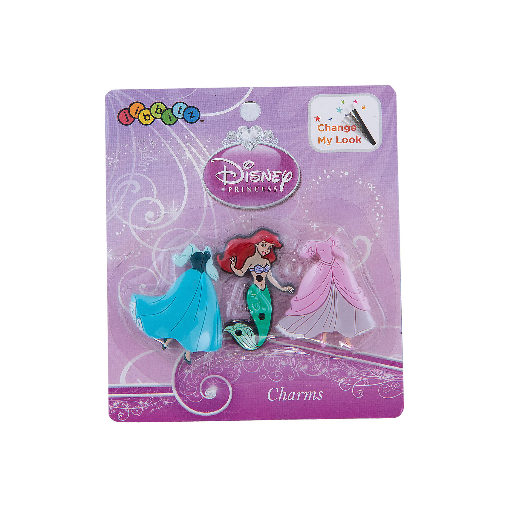 Джибитсы для сабо Crocs PCS Ariel Dress Up - Card Джибитсы для сабо Crocs PCS Ariel Dress Up - CardDisney Princess<br>Характеристики товара:<br><br>• материал: полимер<br>• для декорирования сабо<br>• крепятся на вентиляционные отверстия<br>• комплектация: 3 шт<br>• страна бренда: США<br>• страна изготовитель: Китай<br><br>С такими украшениями внешний вид сабо от компании Crocs можно менять каждый день! Этот процесс поможет приучить ребенка к умению подбирать аксессуары к одежде и обуви, самому принимать решения, выдерживать наряд в определенном стиле. Для фиксации декоративных элементов в обуви есть специальные отверстия на новой части - фигурки входят в них легко, но очень плотно закрепляются. С набором украшений можно создавать себе новые сабо постоянно!<br>Обувь от американского бренда Crocs в данный момент завоевала широкую популярность во всем мире, и это не удивительно - ведь она невероятно удобна. Её носят врачи, спортсмены, звёзды шоу-бизнеса, люди, которым много времени приходится бывать на ногах - они понимают, как важна комфортная обувь. Продукция Crocs - это качественные товары, созданные с применением новейших технологий. Обувь отличается стильным дизайном и продуманной конструкцией. Изделие производится из качественных и проверенных материалов, которые безопасны для детей.<br><br>Украшение для сабо Crocs PCS Ariel Dress Up - Card можно купить в нашем интернет-магазине.<br><br>Ширина мм: 170<br>Глубина мм: 157<br>Высота мм: 67<br>Вес г: 117<br>Возраст от месяцев: 36<br>Возраст до месяцев: 2147483647<br>Пол: Унисекс<br>Возраст: Детский<br>SKU: 4811494