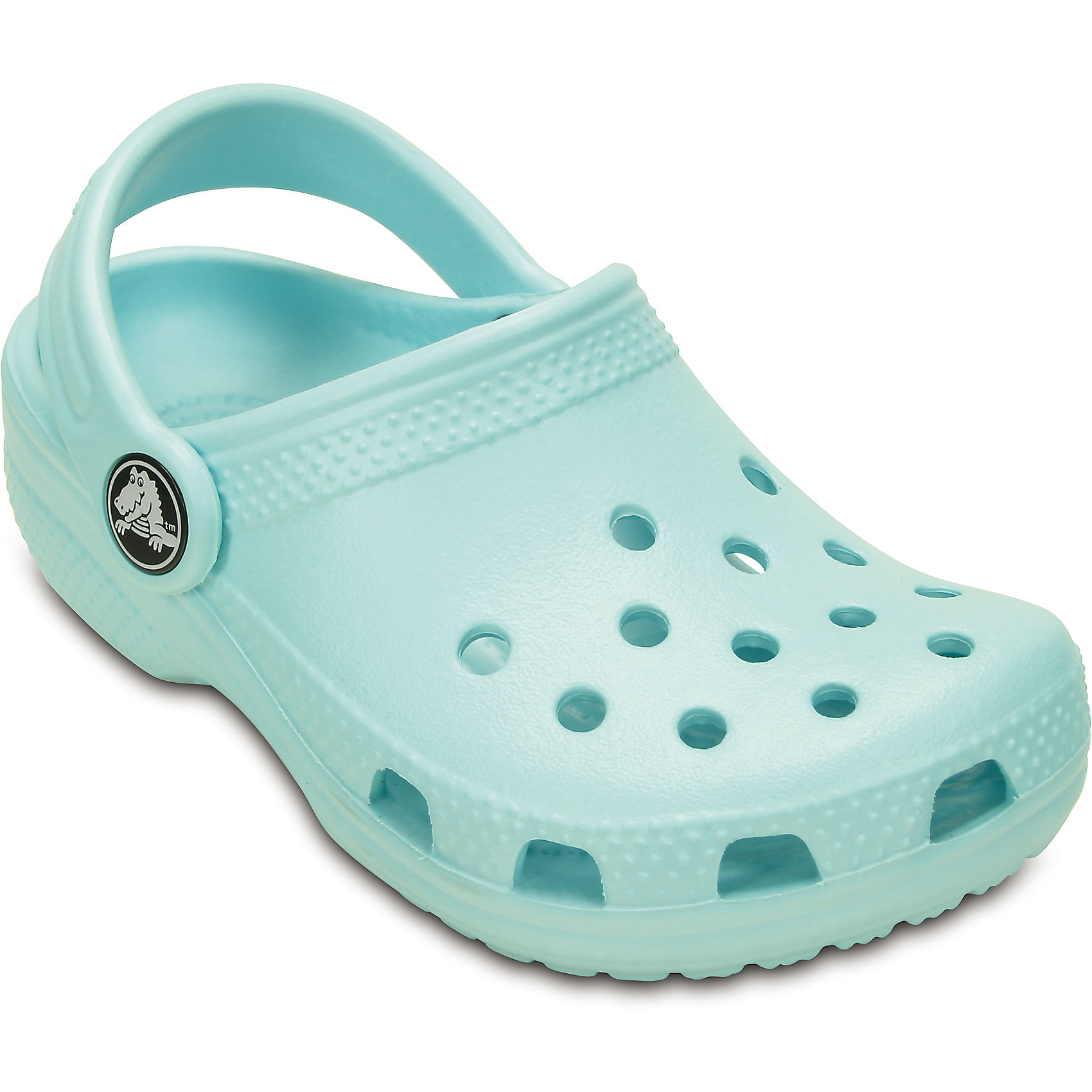 Сабо Crocs Сабо CrocsКлассические сабо Crocs уже давно стали синонимом комфорта во всем мире! Невероятно легкие, мягкие и удобные благодаря фирменному материалу Croslite™. Полностью литая модель. Под воздействием температуры тела принимают форму стопы. Бактериостатичны - материал Croslite™ препятствует появлению неприятных запахов и легок в уходе: быстро сохнет и не оставляет следов на любых поверхностях. Анатомическая стелька с массажными линиями для стимуляции кровообращения и дополнительного комфорта. Пяточный ремешок для фиксации стопни при ходьбе. Вентиляционные отверстия в верхней части и по периметру для свободного доступа воздуха. Вентиляционные отверстия верхней части можно использовать для аксессуаров Jibbitz™. Для максимального комфорта правильно подбирайте размер - граница пятки должна совпадать с границей массажных линий на стельке сабо. При загрязнении используйте прохладную воду и мыло. Не подвергайте сабо воздействию высоких температур. <br><br>Состав: Полимерный материал Крослайт<br><br>Ширина мм: 225<br>Глубина мм: 139<br>Высота мм: 112<br>Вес г: 290<br>Цвет: синий<br>Возраст от месяцев: 108<br>Возраст до месяцев: 120<br>Пол: Унисекс<br>Возраст: Детский<br>Размер: 33/34,35/36,34/35,25/26,23/24,21/22,29/30,27/28<br>SKU: 4828050
