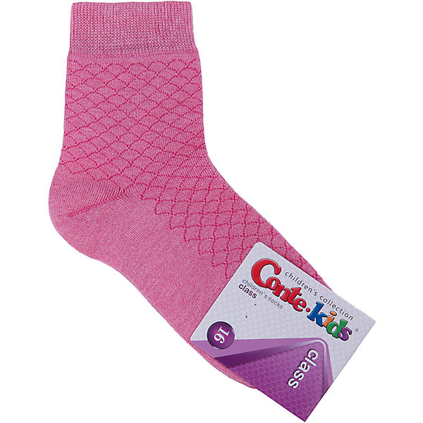 Носки для девочки Conte-kids Носки для девочки Conte-kidsНоски<br>Детские носки известной марки Conte-kids.<br>- Мягкие, эластичные, удобные и практичные.<br>- От белорусского производителя. <br>- Для девочек и мальчиков. <br><br>Состав: 50% - хлопок, 47,2% - полиамид, 2,8% - эластан.<br><br>Ширина мм: 87<br>Глубина мм: 10<br>Высота мм: 105<br>Вес г: 115<br>Цвет: розовый<br>Возраст от месяцев: 48<br>Возраст до месяцев: 60<br>Пол: Женский<br>Возраст: Детский<br>Размер: 16<br>SKU: 4830289