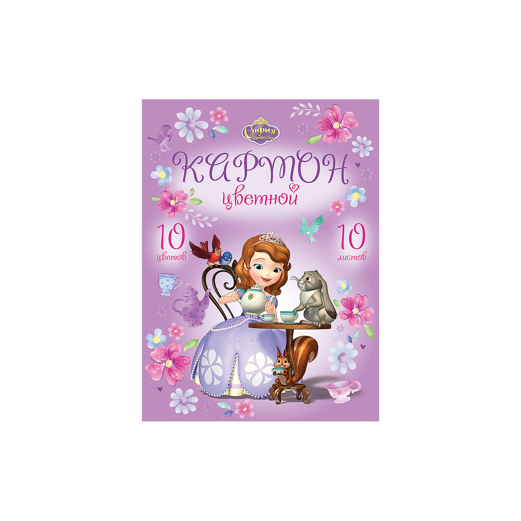 Цветной картон Sofia in flowers, А4, 10 цв., 10 л. Цветной картон Sofia in flowers, А4, 10 цв., 10 л.София Прекрасная<br><br><br>Ширина мм: 204<br>Глубина мм: 284<br>Высота мм: 5<br>Вес г: 128<br>Возраст от месяцев: 36<br>Возраст до месяцев: 2147483647<br>Пол: Женский<br>Возраст: Детский<br>SKU: 4833200