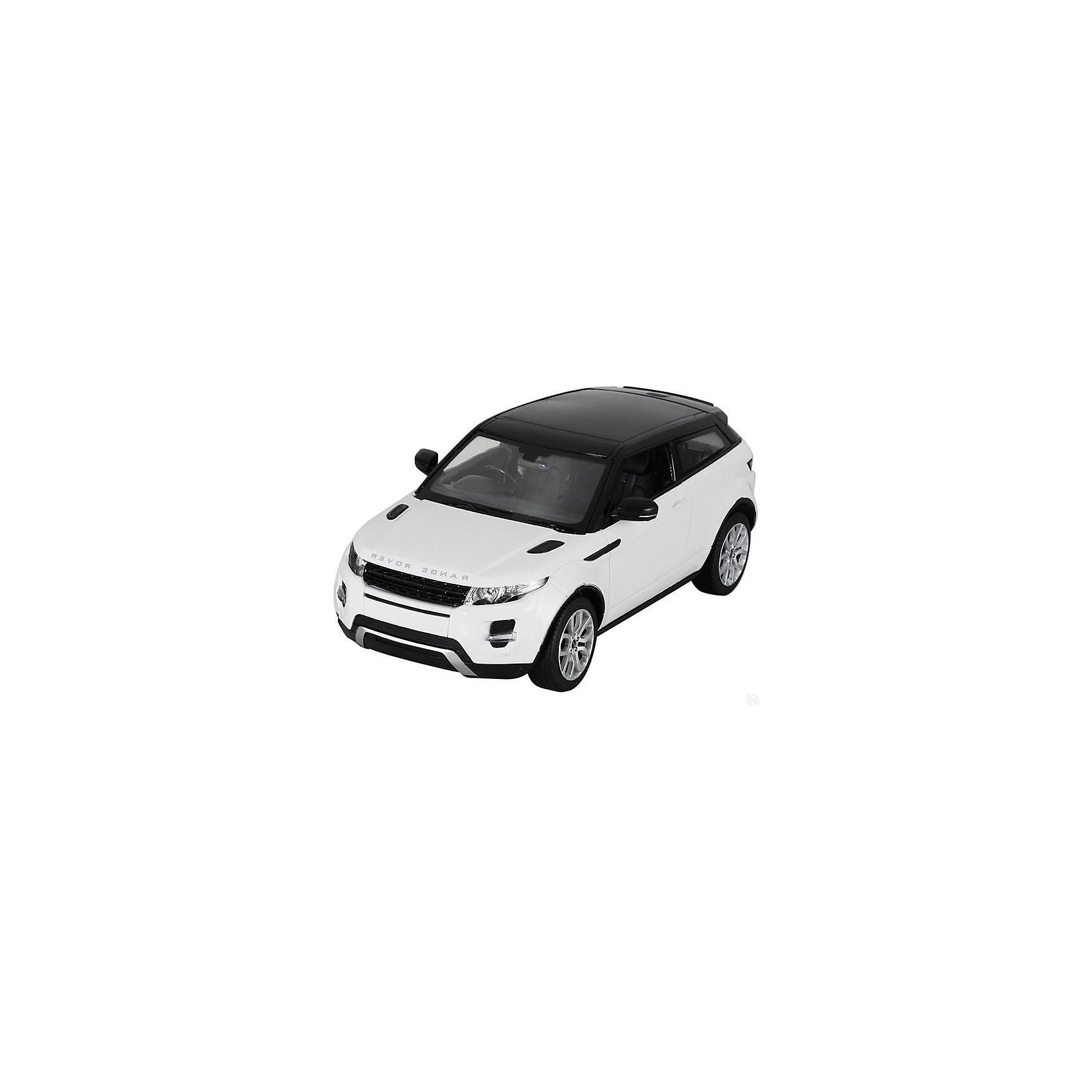 Машина RANGE ROVER EVOQUE, свет, на р/у, RASTAR, белый Машина RANGE ROVER EVOQUE, свет, на р/у, RASTAR, белыйКоллекционные модели<br>Range Rover Evoque - превосходный подарок для детей и взрослых любителей Range Rover Evoque, выполненный в масштабе 1:14 Автомобиль может двигаться вперед, назад, влево, вправо со скоростью до 7 км/час. Передние фары и задние фонари, которыми оснащена игрушка, загораются при движении. Дальность управления игрушкой - 15-45 метров Игрушечные машинки – незаменимый спутник роста и развития мальчиков! Дополнительная информация: - Пульт радиоуправления на частоте 27MHz. - Материал: высококачественная пластмасса - Размеры упаковки(ДхШхВ): 23 x 44 x 18 см - Размер игрушки(ДхШхВ): 16,7 х 35,2 х 13,5 см. - Батарейки: 5 х АА, 1 х «Крона», в комплект не входят. - Вес: 1,52 кг ВНИМАНИЕ! Цвет данной игрушки представлен в ассортименте (красный, белый, черный). К сожалению, предварительный выбор определенного цвета невозможен. При заказе нескольких единиц товара возможно получение одинаковых. Машину RANGE ROVER EVOQUE, свет, на р/у, RASTAR можно купить в нашем интернет-магазине.<br><br>Ширина мм: 180<br>Глубина мм: 230<br>Высота мм: 440<br>Вес г: 1520<br>Возраст от месяцев: 36<br>Возраст до месяцев: 144<br>Пол: Мужской<br>Возраст: Детский<br>SKU: 4838271