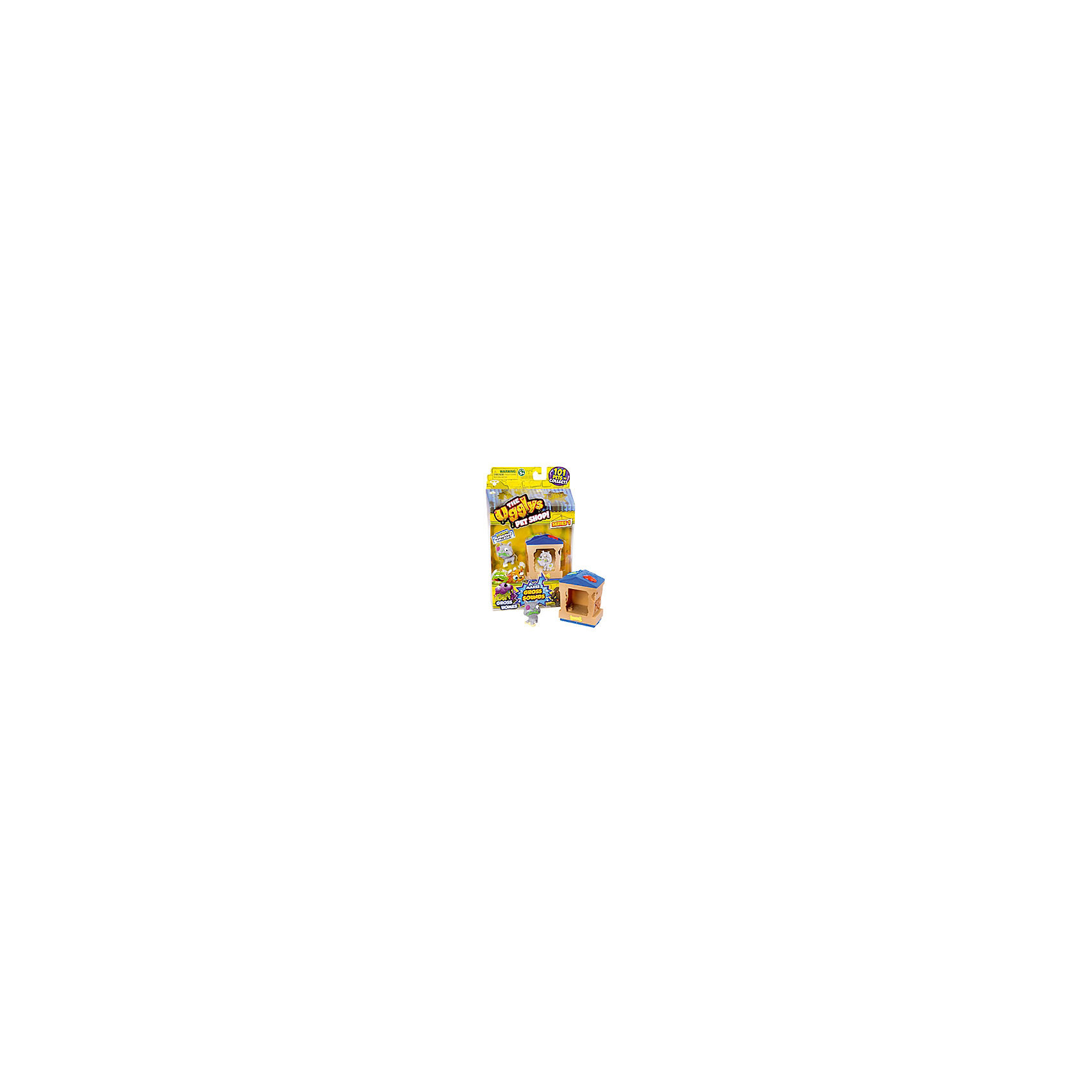Набор Домик с фигуркой Bone Home, Ugglys Pet Shop Набор Домик с фигуркой Bone Home, Ugglys Pet ShopКоллекционные и игровые фигурки<br>Набор Домик с фигуркой, Ugglys Pet Shop – это настоящая находка для юной любительницы хулиганских питомцев.<br>Игровой набор из серии «Хулиганские животные» состоит из домика для питомца со звуковыми эффектами и уникальной фигурки питомца, которую нельзя найти в других упаковках и наборах серии. Яркий домик также неказист, как его обитатель, но может издавать преотвратительные звуки, если на него нажать. А если соединить несколько домиков вместе, то из них получится этакая шумная многоэтажная хрущоба для животных.<br><br>Дополнительная информация:<br><br>- В наборе: домик, уникальная фигурка<br>- Материал: высококачественная пластмасса, прорезиненный материал<br>- Батарейки: 2 батарейки LR44 (в комплект не входят)<br>- Размер упаковки: 140х230х50 мм.<br>- Вес: 189 гр.<br><br>Набор Домик с фигуркой, Ugglys Pet Shop можно купить в нашем интернет-магазине.<br><br>Ширина мм: 140<br>Глубина мм: 230<br>Высота мм: 50<br>Вес г: 189<br>Возраст от месяцев: 60<br>Возраст до месяцев: 144<br>Пол: Унисекс<br>Возраст: Детский<br>SKU: 4849994