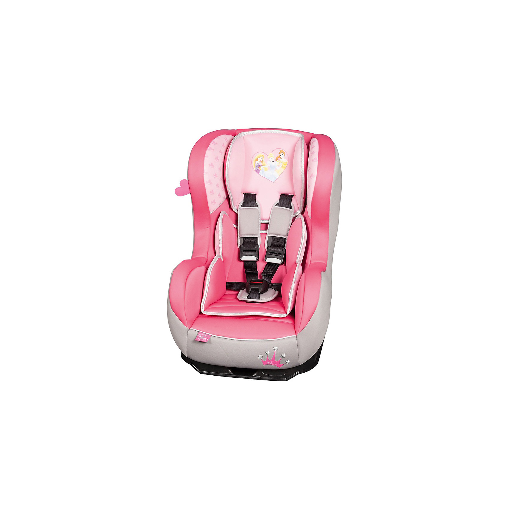 Автокресло Nania Cosmo SP LX 0-18 кг, princess, Disney Автокресло Nania Cosmo SP LX 0-18 кг, princess, DisneyГруппа 0+, 1 (До 18 кг)<br>Качественное высокотехнологичное автокресло Cosmo SP LX позволит перевозить ребенка, не беспокоясь при этом о его безопасности. Оно предназначено для детей весом от 0 до 18 килограмм. Такое кресло обеспечит малышу не только безопасность, но и комфорт. В нем есть специальный мягкий вкладыш и подголовник. Дополнительно усиленна боковая защита, спинка регулируется, пятиточечный ремень безопасности с удобной системой натяжения. Особая система крепления облегчает установку кресла в машину. Надежно крепится к автомобильному сиденью. Устанавливается по ходу движения автомобиля (ремень машины проходит между основой и корпусом кресла). Ставится на переднем или на заднем сиденье.<br>Такое кресло дает возможность свободно путешествовать, ездить в гости и при этом быть рядом с малышом. Конструкция - очень удобная и прочная. Изделие произведено из качественных и безопасных для малышей материалов, оно соответствуют всем современным требованиям безопасности. Дополнено съемным чехлом, который можно стирать. Соответствует Европейскому Стандарту Безопасности ECE R44/03.<br> <br>Дополнительная информация:<br><br>цвет: розовый, с принтом;<br>материал: текстиль, пластик;<br>вес ребенка: 0 до 18 кг;<br>вес кресла: 14,9 кг;<br>регулируемые 5точечные ремни безопасности;<br>съемный чехол.<br><br>Автокресло Cosmo SP LX от компании Nania можно купить в нашем магазине.<br><br>Ширина мм: 455<br>Глубина мм: 805<br>Высота мм: 660<br>Вес г: 14910<br>Возраст от месяцев: 36<br>Возраст до месяцев: 144<br>Пол: Женский<br>Возраст: Детский<br>SKU: 4860523