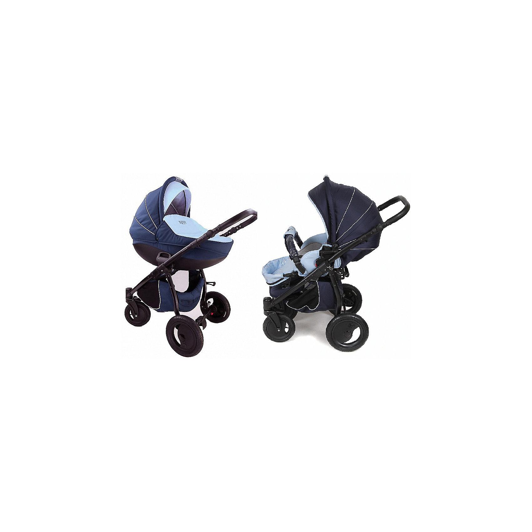 Коляска 2 в 1 Zippy Sport Plus, Tutis, темно-синий/голубой Коляска 2 в 1 Zippy Sport Plus, Tutis, темно-синий/голубойКоляска 2 в 1 Zippy Sport Plus, Tutis, темно-синий/голубой<br>Коляска 2 в 1 Zippy Sport Plus, Tutis это стильная и маневренная коляска, предназначенная для детей от рождения до 3-х лет. Легкая в управлении, просторная, маневренная, компактная, она оборудована просторной прочной пластмассовой люлькой, которая имеет вентиляционные отверстия в нижней части. Внутри люльки - тканевое покрытие, матрасик из кокосового волокна и регулируемый подголовник. Накидка на люльку защищает малыша от ветра и непогоды. Прогулочный блок имеет широкое сидение с регулируемым наклоном спинки вплоть до горизонтального положения, встроенные пятиточечные ремни безопасности, регулируемую подножку с силиконовой накладкой, матрасик-вкладыш, накидку на ножки, съёмный бампер, обтянутый мягкой тканью с силиконовой накладкой. Большой регулируемый капюшон с ручкой для переноски имеет вентилируемую вставку под молнией. В капюшоне прогулочного блока предусмотрена встроенная силиконовая вставка. Высоту ручки для мамы можно отрегулировать. Предусмотрена вместительная корзина для покупок и сумка для мамы в виде рюкзака. Коляска имеет надувные колеса, передние - поворотные с блокировкой, задние - с ножными тормозами. Шасси выполнено из алюминия, легко и компактно складывается. Все внутренние поверхности и материалы натуральны и безопасны. Для их изготовления используется специально сотканная прочная нежная хлопчатобумажная ткань, особая технология SILVER PLUS обеспечивает защиту от микробов и аллергенов.<br><br>Дополнительная информация:<br><br>- Комплектация: люлька, прогулочный блок, шасси, матрас для люльки, чехол на ноги (для люльки и прогулочного блока), москитная сетка, дождевик, рюкзак для мамы, корзина для покупок, матрас-вкладыш для прогулочного блока<br>- Функция качания (когда люлька лежит на полу)<br>- Регулируемая амортизация шасси<br>- Размеры: прогулочный блок 95х39х24 см. внутренний размер люльки 34х76 см.<br>- Размер сложенной коляски: 89x60x38 см.<br>- Вес: люлька 4,2 кг, прогулочный блок 4,8 кг, шасси - 8,9 кг.<br>- Шасси: ширина 60 см. диаметр колес передние 26 см, задние 36 см.<br><br>Коляску 2 в 1 Zippy Sport Plus, Tutis, темно-синюю/голубую можно купить в нашем интернет-магазине.<br><br>Ширина мм: 890<br>Глубина мм: 600<br>Высота мм: 380<br>Вес г: 22200<br>Возраст от месяцев: 0<br>Возраст до месяцев: 36<br>Пол: Мужской<br>Возраст: Детский<br>SKU: 4867731