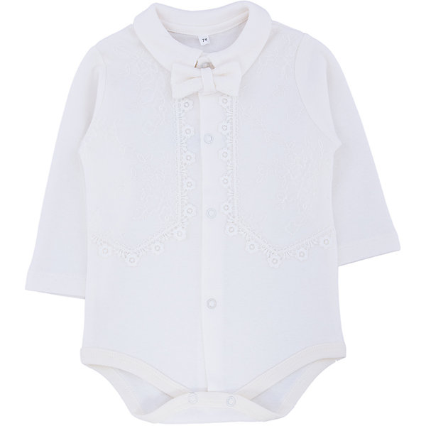 Боди Soni Kids Боди Soni KidsБоди<br>Боди Soni Kids(сони кидс).<br>Нарядный боди с длинным отлично подойдет для выписки малыша и для других важных мероприятий. Боди очень удобен для мамы благодаря широкому вороту и кнопкам-застежкам. Модель дополнена кружевами и декоративным бантиком в виде галстука-бабочки. С таким боди ваша кроха непременно окажется в центре внимания!<br>Особенности:<br>-длинные рукава<br>-кнопки-застежки<br>-декоративный бантик<br>Состав: 100% хлопок<br>Боди Soni Kids(сони кидс) можно купить в нашем интернет-магазине<br><br>Ширина мм: 157<br>Глубина мм: 13<br>Высота мм: 119<br>Вес г: 200<br>Цвет: белый<br>Возраст от месяцев: 0<br>Возраст до месяцев: 3<br>Пол: Унисекс<br>Возраст: Детский<br>Размер: 56,68,74,62<br>SKU: 4874779