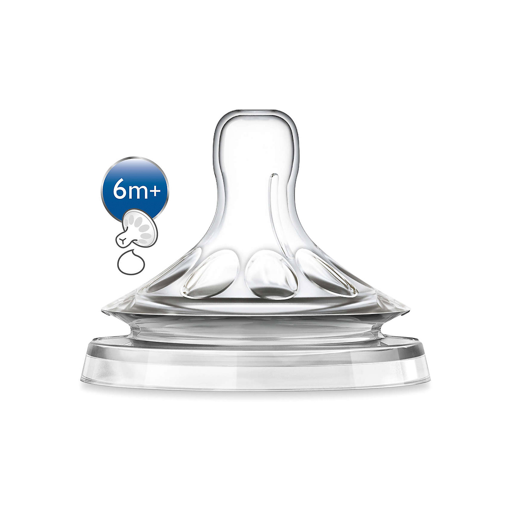 Соска из силикона для густых жид-тей, 6мес+, 2шт., Philips Avent Соска из силикона для густых жид-тей, 6мес+, 2шт., Philips AventБутылочки и аксессуары<br>Благодаря такой соске кормление станет значительно проще и лучше!<br>Новая форма прекрасно повторяет форму груди, что обеспечивает естественное кормление из бутылочки для малыша. А новый двойной клапан снижает вероятность появления колик, так как воздух поступает в бутылочку, а не в живот ребенка.<br><br>Дополнительная информация:<br><br>- Возраст: с 6 месяцев.<br>- Кол-во в упаковке: 2 шт.<br>- Для густых жидкостей.<br>- Состав: высококачественный силикон.<br>- Размер упаковки: 6х6х13,5 см.<br>- Вес в упаковке: 47 г. <br><br>Купить соску из силикона от Philips Avent, можно в нашем магазине.<br><br>Ширина мм: 60<br>Глубина мм: 60<br>Высота мм: 135<br>Вес г: 47<br>Возраст от месяцев: 6<br>Возраст до месяцев: 2147483647<br>Пол: Унисекс<br>Возраст: Детский<br>SKU: 4880892