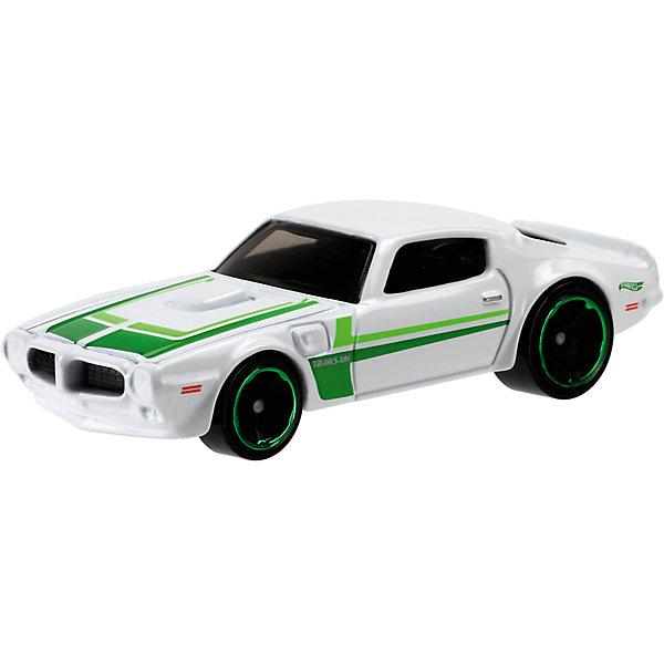 Машинка Hot Wheels из базовой коллекции Машинка Hot Wheels из базовой коллекцииМашинки<br>Машинка Hot Wheels из базовой коллекции<br><br>Модель машины Pontiac от бренда Mattel (Мателл) станет прекрасным подарком для коллекционера любого возраста. Прочный корпус выполнен из металла, а колеса машинки свободно вращаются, что позволяет катать ее по любой поверхности. Машинка - это детатльно проработанная модель, максимально приближенная к реальному автомобилю. Соберите всю коллекцию автомобилей и устраивайте гонки с друзьями!<br><br>Особенности:<br><br>Оригинальный дизайн.<br>Высокая степень детализации.<br>Вращающиеся колеса.<br>Выполнена из прочных материалов.<br><br>Дополнительно:<br><br>Возраст: от 3 лет.<br>Материал: металл, высококачественный пластик.<br>Масштаб машинки: 1:64.<br>Упаковка: блистер.<br>Размер упаковки: 12х4х16 см.<br><br>Машинку Hot Wheels из базовой коллекции, Mattel (Мателл), можно купить в нашем магазине.<br><br>Ширина мм: 110<br>Глубина мм: 45<br>Высота мм: 110<br>Вес г: 30<br>Возраст от месяцев: 36<br>Возраст до месяцев: 96<br>Пол: Мужской<br>Возраст: Детский<br>SKU: 4901823