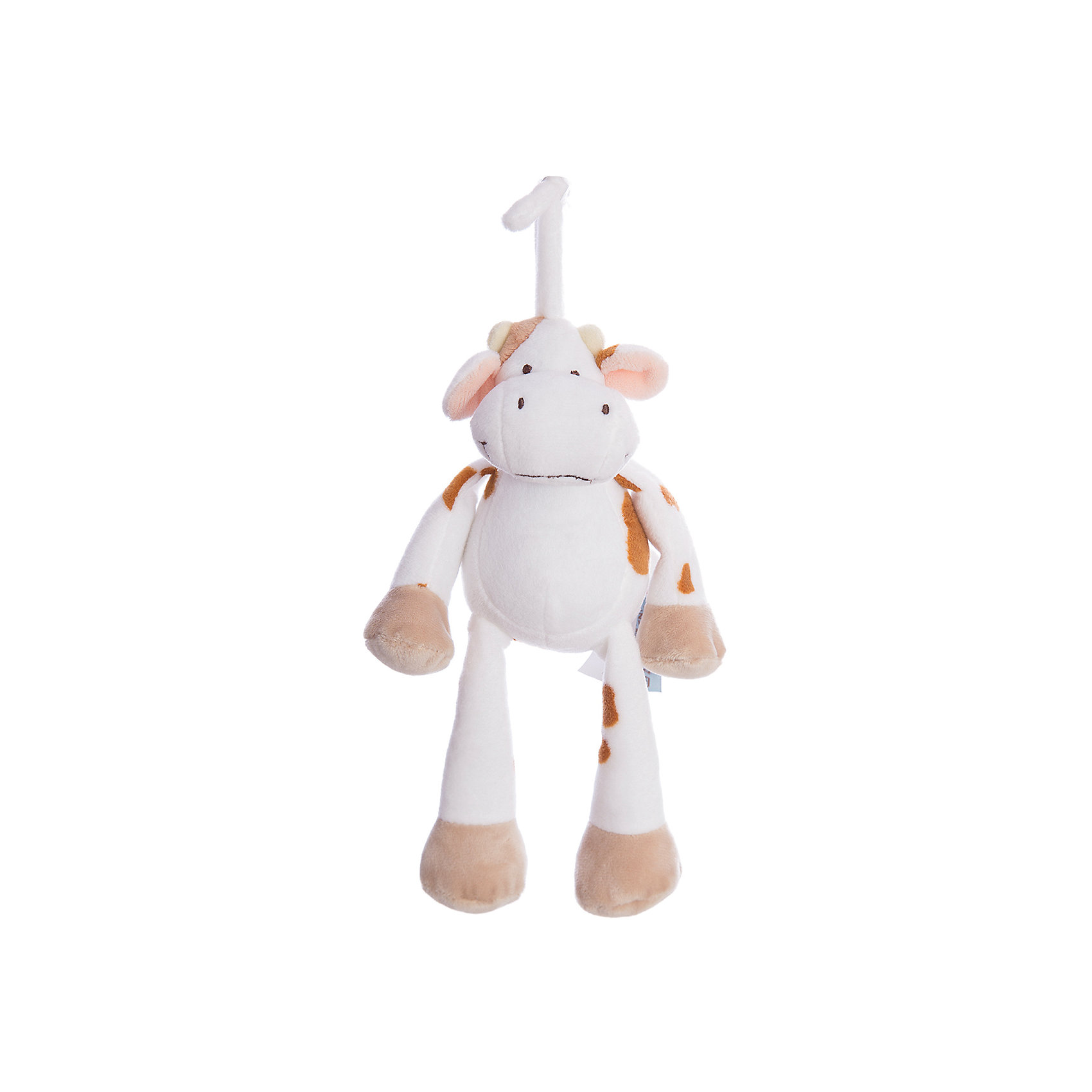 Музыкальная игрушка Корова, Динглисар, Teddykompaniet Музыкальная игрушка Корова, Динглисар, TeddykompanietМузыкальные инструменты и игрушки<br>Характеристики мягкой игрушки Teddykompaniet:<br><br>• размер коровы: 25 см;<br>• серия: Динглисар;<br>• активация музыкальных эффектов: потянуть игрушку за хвост;<br>• материал: плюш, синтетический наполнитель.<br><br>Игрушка-подвеска с музыкальным мобилем развивает тактильное восприятие малыша, а также слуховое и зрительное восприятие. Корова Teddykompaniet выполнена из мягкого гипоаллергенного материала, внутри мягкий наполнитель. <br><br>Музыкальную игрушку Корова, Динглисар, Teddykompaniet можно купить в нашем интернет-магазине.<br><br>Ширина мм: 250<br>Глубина мм: 250<br>Высота мм: 100<br>Вес г: 250<br>Возраст от месяцев: 0<br>Возраст до месяцев: 36<br>Пол: Унисекс<br>Возраст: Детский<br>SKU: 4903931