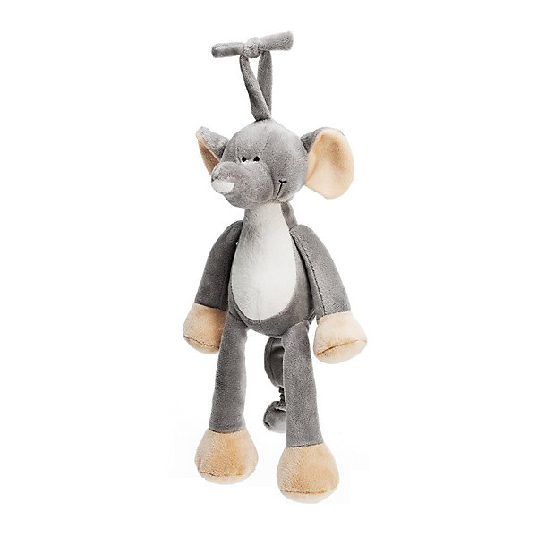 Музыкальная игрушка Слон, Динглисар, Teddykompaniet Музыкальная игрушка Слон, Динглисар, TeddykompanietДругие музыкальные инструменты<br>Характеристики мягкой игрушки Teddykompaniet:<br><br>• размер слона: 25 см;<br>• серия: Динглисар;<br>• активация музыкальных эффектов: потянуть игрушку за хвост;<br>• материал: плюш, синтетический наполнитель.<br><br>Игрушка-подвеска с музыкальным мобилем развивает тактильное восприятие малыша, слуховое восприятие, зрительное восприятие. Слон Teddykompaniet выполнен из мягкого гипоаллергенного материала, внутри мягкий наполнитель. <br><br>Музыкальную игрушку Слон, Динглисар, Teddykompaniet можно купить в нашем интернет-магазине.<br><br>Ширина мм: 250<br>Глубина мм: 250<br>Высота мм: 100<br>Вес г: 250<br>Возраст от месяцев: 0<br>Возраст до месяцев: 36<br>Пол: Унисекс<br>Возраст: Детский<br>SKU: 4903932