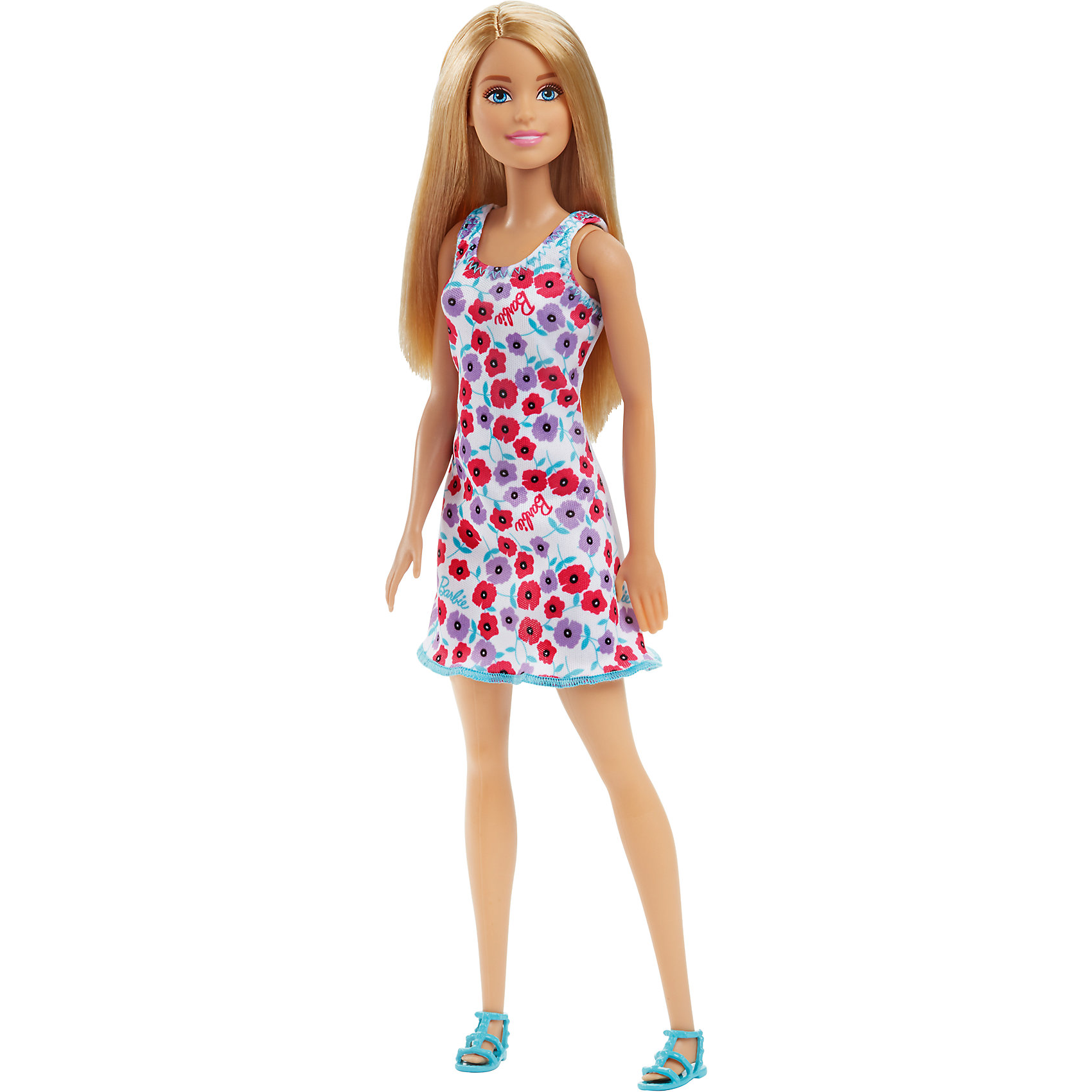 Кукла из серии Стиль, Barbie Кукла из серии Стиль, BarbieBarbie<br>Кукла из серии Стиль, Barbie (Барби) ? самая любимая и популярная кукла среди девочек разных возрастов представлена в новой серии Стиль. Кукла выполнена из экологично безопасного резины и пластика, волосы изготовлены из нейлона. У куклы голова, руки и ноги двигаются.<br>У Barbie серии Стиль длинные светлые волосы с прямым пробором. Она одета в стильное короткое приталенное платье, у которого на темном фоне имеется принт из цветов розовых и белых оттенков, небольшими рукавами и горловиной в форме лодочки. Рукава и низ платья оформлены розовым кантом. На ногах Барби съемные туфельки розового цвета.<br>Кукла из серии Стиль, Barbie (Барби) может быть отличным вариантом в качестве подарка для девочки к любому торжеству или в качестве коллекционной куклы.<br><br>Дополнительная информация:<br><br>- Вид игр: сюжетно-ролевые <br>- Предназначение: для дома<br>- Серия: Стиль<br>- Материал: пластик, резина, текстиль<br>- Размер (Д*Ш*В): 6*5*8 см<br>- Вес: 158 г <br>- Особенности ухода: куклу можно купать, аксессуары ? мыть в теплой мыльной воде, платье ? ручная стирка<br><br>Подробнее:<br><br>• Для детей в возрасте: от 3 лет и до 10 лет<br>• Страна производитель: Индонезия<br>• Торговый бренд: Barbie<br><br>Куклу из серии Стиль, Barbie (Барби) можно купить в нашем интернет-магазине.<br><br>Ширина мм: 60<br>Глубина мм: 50<br>Высота мм: 80<br>Вес г: 158<br>Возраст от месяцев: 36<br>Возраст до месяцев: 120<br>Пол: Женский<br>Возраст: Детский<br>SKU: 4918447