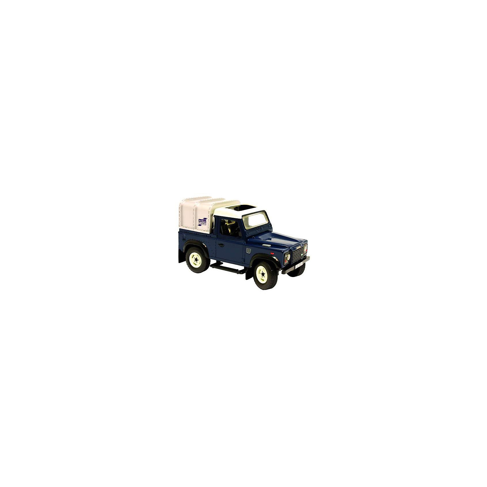Автомобиль Land Rover Defender, свет, звук, Tomy Britains Big Farm Автомобиль Land Rover Defender, свет, звук, Tomy Britains Big FarmМашинки<br>Разнообразную технику обожает множество современных мальчишек, поэтому машина Land Rover Defender, выглядящая почти как настоящая, обязательно порадует ребенка. Такие игрушки помогают детям развивать воображение, мелкую моторику, логику и творческое мышление.<br>Машина прекрасно детализирована, имеет прочный корпус, фары, вращающийся руль, кабину с сидением. Сзади расположен кузов для перевозки грузов со съемным пологом. У машины мощные прорезиненные колеса, что обеспечивает сохранность напольного покрытия. Игрушка оснащена реалистичными световыми и звуковыми эффектами, фары светятся. Двери у нее открываются и закрываются. С такой игрушкой можно придумать множество игр!<br><br>Дополнительная информация:<br><br>цвет: разноцветный;<br>размер коробки: 30 х 17 х 17 см;<br>вес: 995 г;<br>материал: металл, резина, пластик;<br>световые и звуковые эффекты.<br><br>Автомобиль Land Rover Defender, свет, звук, Tomy Britains Big Farm можно купить в нашем магазине.<br><br>Ширина мм: 300<br>Глубина мм: 170<br>Высота мм: 165<br>Вес г: 995<br>Возраст от месяцев: 36<br>Возраст до месяцев: 2147483647<br>Пол: Мужской<br>Возраст: Детский<br>SKU: 4918495