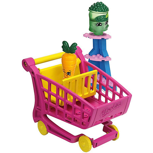 Конструктор «Магазин» Клубничка Кисс и Груша Пош, Shopkins Конструктор «Магазин» Клубничка Кисс и Груша Пош, ShopkinsПластмассовые конструкторы<br>Маленьких любителей конструкторов и мультфильма Shopkins приведет в восторг этот набор - с помощью него можно придумывать множество сюжетов игр с обожаемыми героями. Набор состоит из 37 деталей, из них можно сконструировать тележку для покупок. Также в нем есть 2 мини-фигурки – Клубничка Кисс и Груша Пош. Они состоят из трех частей. Этот набор можно использовать в играх с другими конструкторами от Shopkins Kinstructions от The Bridge Direct и Lego. Набор произведен из высококачественных материалов и соответствует стандартам безопасности. Конструктор дополнен специальными наклейками, с помощью которых постройки можно украшать!<br><br>Дополнительная информация:<br><br>цвет: разноцветный;<br>материал: пластик;<br>деталей: 37 шт;<br>фигурок: 2 шт.<br><br>Конструктор «Магазин» Клубничка Кисс и Груша Пош, Shopkins можно купить в нашем магазине.<br><br>Ширина мм: 38<br>Глубина мм: 127<br>Высота мм: 178<br>Вес г: 180<br>Возраст от месяцев: 72<br>Возраст до месяцев: 120<br>Пол: Женский<br>Возраст: Детский<br>SKU: 4924447