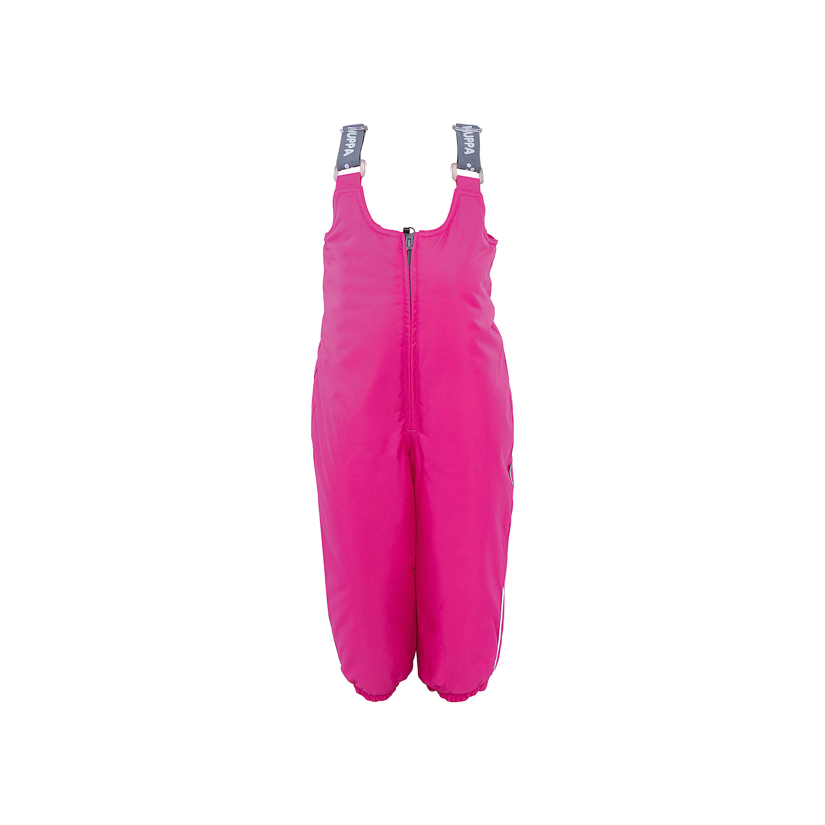 Брюки Huppa Брюки HuppaЗимние брюки SONNY Huppa(Хуппа).<br><br>Утеплитель: 100% полиэстер, 160 гр.<br><br>Температурный режим: до -20 градусов. Степень утепления – средняя. <br><br>* Температурный режим указан приблизительно — необходимо, прежде всего, ориентироваться на ощущения ребенка. Температурный режим работает в случае соблюдения правила многослойности – использования флисовой поддевы и термобелья.<br><br>Изготовлены из качественных долговечных материалов. Они прекрасно подойдут для прогулок зимой и активного отдыха.<br><br>Особенности:<br>-дышащая водоотталкивающая мембрана, которая не допустит попадание воды и ветра под одежду и выведет лишнюю влагу<br>-утеплитель HuppaTherm неприхотлив в уходе. Быстро восстанавливает объем<br>-фланелевая подкладка из натурального хлопка, приятного телу<br>-проклеенные водостойкой лентой швы<br>-регулируемые подтяжки<br>-резинка на манжетах и поясе<br>-светоотражающие элементы <br><br>Дополнительная информация:<br>Материал: 100% полиэстер<br>Подкладка: фланель - 100% хлопок <br>Цвет: фуксия<br><br>Вы можете приобрести брюки SONNY Huppa(Хуппа) в нашем интернет-магазине.<br><br>Ширина мм: 215<br>Глубина мм: 88<br>Высота мм: 191<br>Вес г: 336<br>Цвет: розовый<br>Возраст от месяцев: 12<br>Возраст до месяцев: 15<br>Пол: Женский<br>Возраст: Детский<br>Размер: 80,104,98,92,86<br>SKU: 4928456