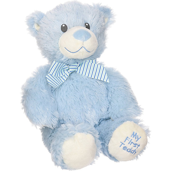 Медвежонок My First Teddy (голубой), 20 см Медвежонок My First Teddy (голубой), 20 смМягкие игрушки животные<br>Медвежонок My First Teddy (голубой), 20 см – игрушка от бренда TY Inc (ТАЙ Инкорпорейтед), знаменитого своими мягкими игрушками, в качестве наполнителя для которых используются гранулы. Медвежонок выполнен из качественного и гипоаллергенного плюша с коротким ворсом голубого цвета. На шее у межвежонка повязан бант из голубой ленточки. Используемые материалы делают игрушку прочной, устойчивой к изменению цвета и формы, ее разрешается стирать.<br>Медвежонок My First Teddy (голубой), 20 см TY Inc непременно станет любимой игрушкой для вашего ребенка, а уникальный наполнитель будет способствовать не только развитию мелкой моторики пальцев, но и оказывать релаксирующее воздействие. Эта игрушка станет идеальным подарком для новорожденного мальчика.<br><br><br>Дополнительная информация:<br><br>- Вид игр: сюжетно-ролевые игры, интерьерные игрушки, для коллекционирования<br>- Предназначение: для дома<br>- Пол: для мальчика<br>- Материал: искусственный мех, пластик, наполнитель ? гранулы<br>- Высота: 20 см<br>- Особенности ухода: разрешается стирка<br>Подробнее:<br><br>• Для детей в возрасте: от 3 лет <br>• Страна производитель: Китай<br>• Торговый бренд: TY Inc <br><br>Медвежонка My First Teddy (голубой), 20 см можно купить в нашем интернет-магазине.<br><br>Ширина мм: 90<br>Глубина мм: 60<br>Высота мм: 200<br>Вес г: 200<br>Возраст от месяцев: 36<br>Возраст до месяцев: 2147483647<br>Пол: Унисекс<br>Возраст: Детский<br>SKU: 4936267