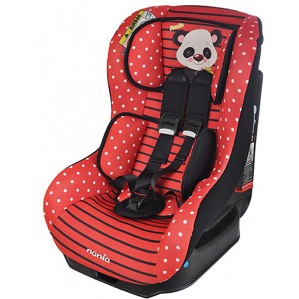 Автокресло Nania Driver 0-18 кг, panda red Автокресло Nania Driver 0-18 кг, panda redГруппа 0-1 (до 18 кг)<br>Автокресло Driver, 0-18 кг., Nania, panda red – удобство и безопасность для вашего малыша.<br>Кресло сделано из прочного полипропилена и имеет пятиточечные ремни безопасности с возможностью отрегулировать по размеру ребенка. Спинку кресла можно опускать до положения полулежа, а мягкая подушка под голову даст ребенку возможность поспать в дороге. Модель подойдет для детей от 0 до 18 килограмм. Кресло легко крепится как походу движения, так и против. Соответствует всем современным требованиям к безопасности. Кресло легко стирать благодаря съемному чехлу. <br>Дополнительная информация:<br><br>- цвет: розовый, черный<br>- материал: текстиль, пластик<br>- вес ребенка: 0 до 18 кг<br>- вес кресла: 12,5 кг<br>- размер: 61x57x46<br><br>Автокресло Driver, 0-18 кг., Nania, panda red можно купить в нашем магазине.<br><br>Ширина мм: 460<br>Глубина мм: 520<br>Высота мм: 600<br>Вес г: 12490<br>Возраст от месяцев: 0<br>Возраст до месяцев: 48<br>Пол: Унисекс<br>Возраст: Детский<br>SKU: 4940924