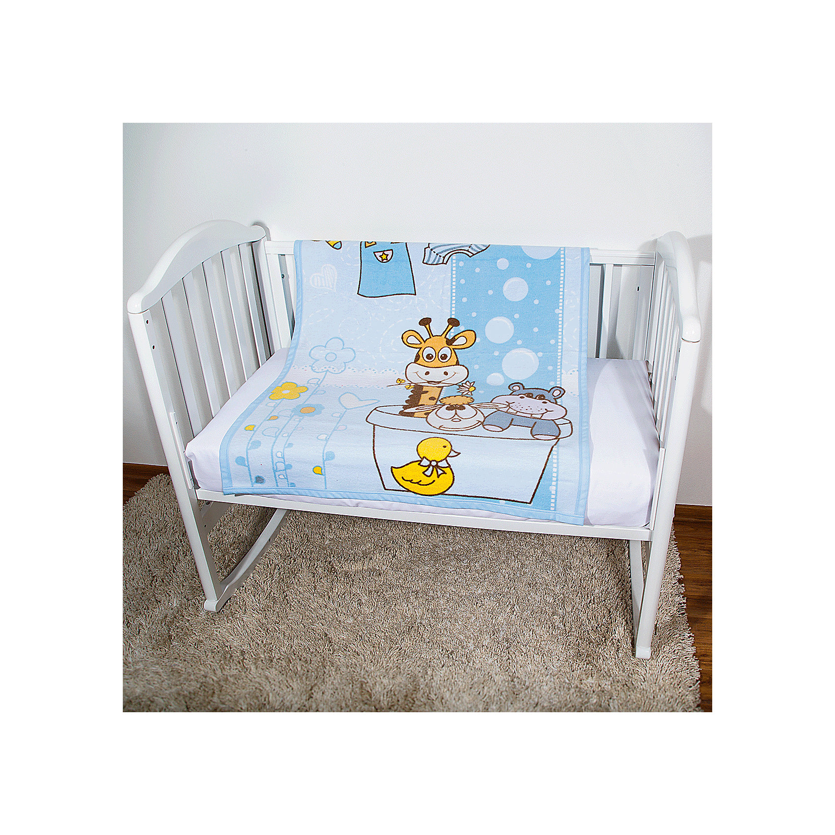 Одеяло байковое Купание, 85х115 2-сторон., Baby Nice, голубой Одеяло байковое Купание, 85х115 2-сторон., Baby Nice, голубойОдеяла, пледы<br>Предметы, находящиеся в детской кроватке, должны быть качественными и безопасными. Это одеяло разработано специально для малышей, оно обеспечивает комфорт на всю ночь. Одеяло украшено симпатичным принтом.<br>Одеяло сшито из натурального дышащего хлопка, приятного на ощупь. Он не вызывает аллергии, что особенно важно для малышей. Оно обеспечит хорошую терморегуляцию, впитает лишнюю влагу, а значит - крепкий сон. Одеяло сделано из высококачественных материалов, безопасных для ребенка.<br><br>Дополнительная информация:<br><br>цвет: голубой;<br>материал: хлопок;<br>принт;<br>двустороннее;<br>размер: 85 х 115 см.<br><br>Одеяло байковое Купание, 85х115 2-сторон. от компании Baby Nice можно купить в нашем магазине.<br><br>Ширина мм: 230<br>Глубина мм: 250<br>Высота мм: 40<br>Вес г: 500<br>Возраст от месяцев: 0<br>Возраст до месяцев: 36<br>Пол: Унисекс<br>Возраст: Детский<br>SKU: 4941756