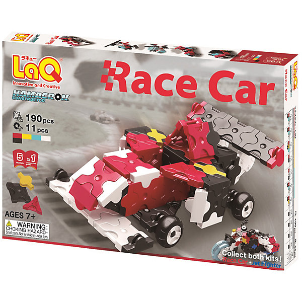 Конструктор Race Car, 190 деталей, LaQ