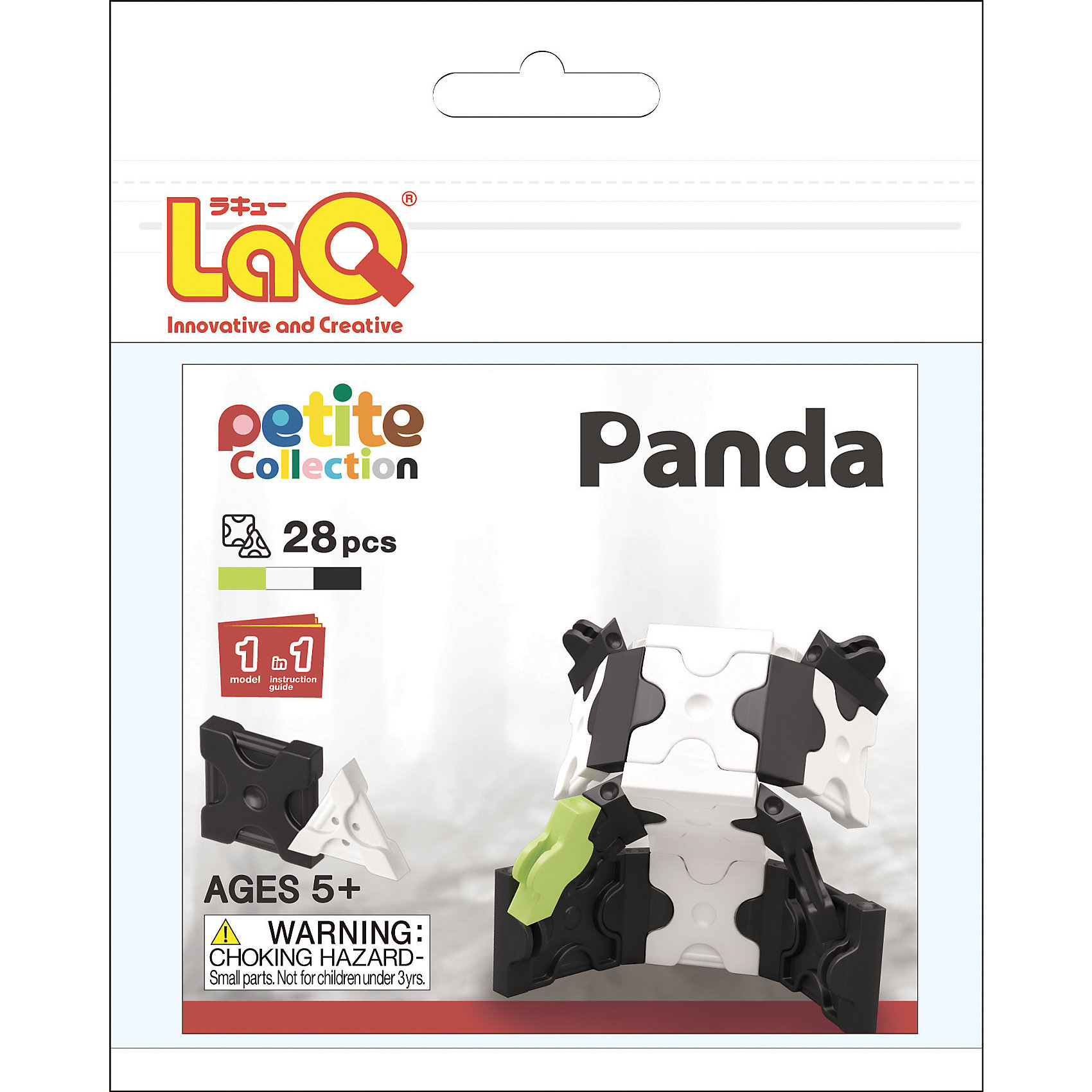 Конструктор Panda, 28 деталей, LaQ Конструктор Panda, 28 деталей, LaQПластмассовые конструкторы<br>Конструктор Panda состоит из 28 оригинальных деталей, из которых ребенок с легкостью сможет собрать необычную панду. В наборе имеются яркие детали с формой треугольника и квадрата, с пятью удобными боковыми креплениями, которые можно соединять как прямо, так и с наклоном. Игра с конструктором развивает воображение, мелкую моторику и усидчивость. Соединять детали невероятно просто, что позволит юному скульптору играть с удовольствием!<br><br>Дополнительная информация:<br>В наборе:28 деталей(3 цвета), инструкция <br>Материал: пластик<br>Размер упаковки: 12х16 см<br>Конструктор Panda можно приобрести в нашем интернет-магазине.<br><br>Ширина мм: 120<br>Глубина мм: 160<br>Высота мм: 5<br>Вес г: 19<br>Возраст от месяцев: 60<br>Возраст до месяцев: 1188<br>Пол: Унисекс<br>Возраст: Детский<br>SKU: 4944578
