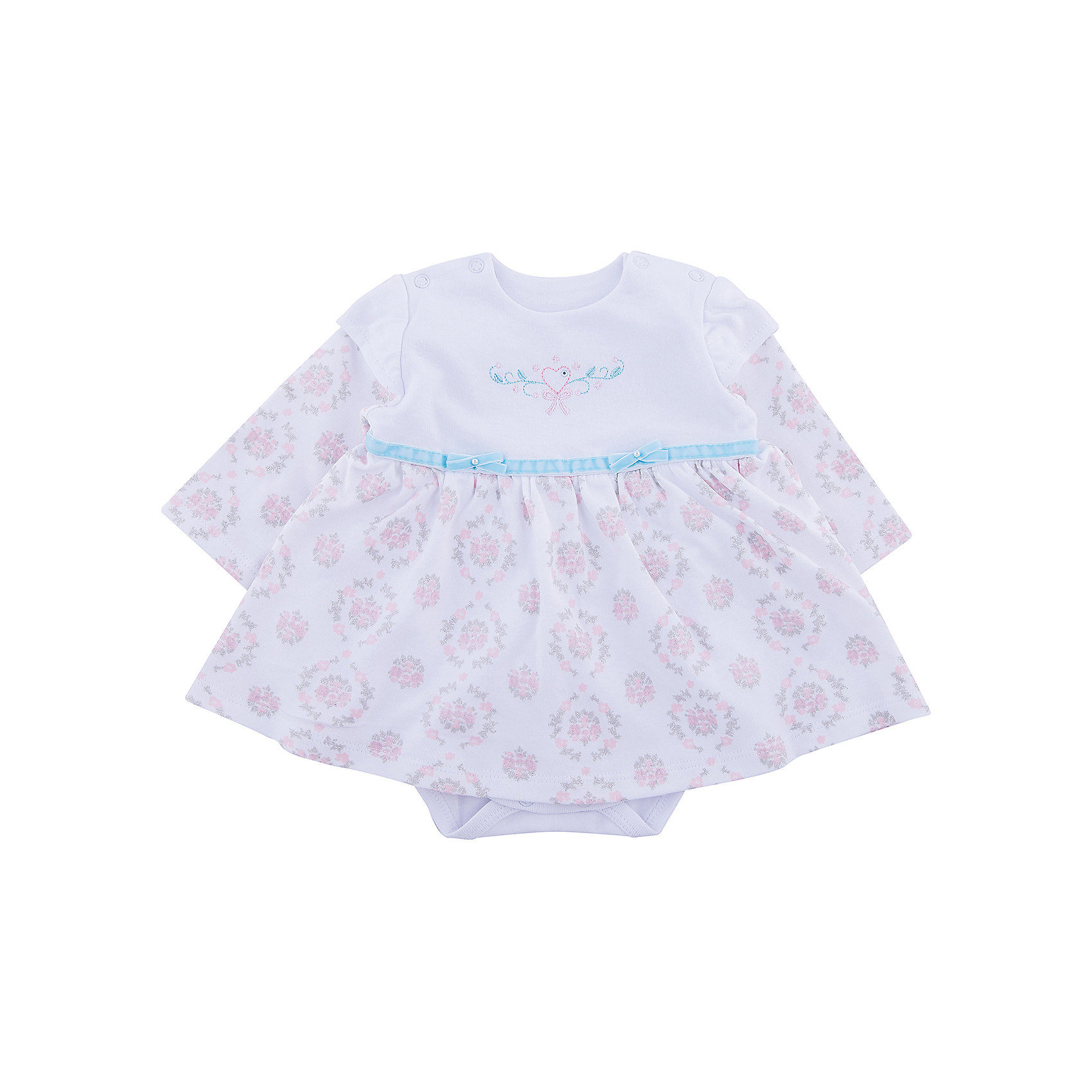 Боди - платье для девочки Soni kids Боди - платье для девочки Soni kidsПлатья<br>Боди - платье Романтика для девочки Soni kids <br>Состав: 100% хлопок<br><br>Ширина мм: 157<br>Глубина мм: 13<br>Высота мм: 119<br>Вес г: 200<br>Цвет: разноцветный<br>Возраст от месяцев: 6<br>Возраст до месяцев: 9<br>Пол: Женский<br>Возраст: Детский<br>Размер: 74,80,62,68<br>SKU: 4944695