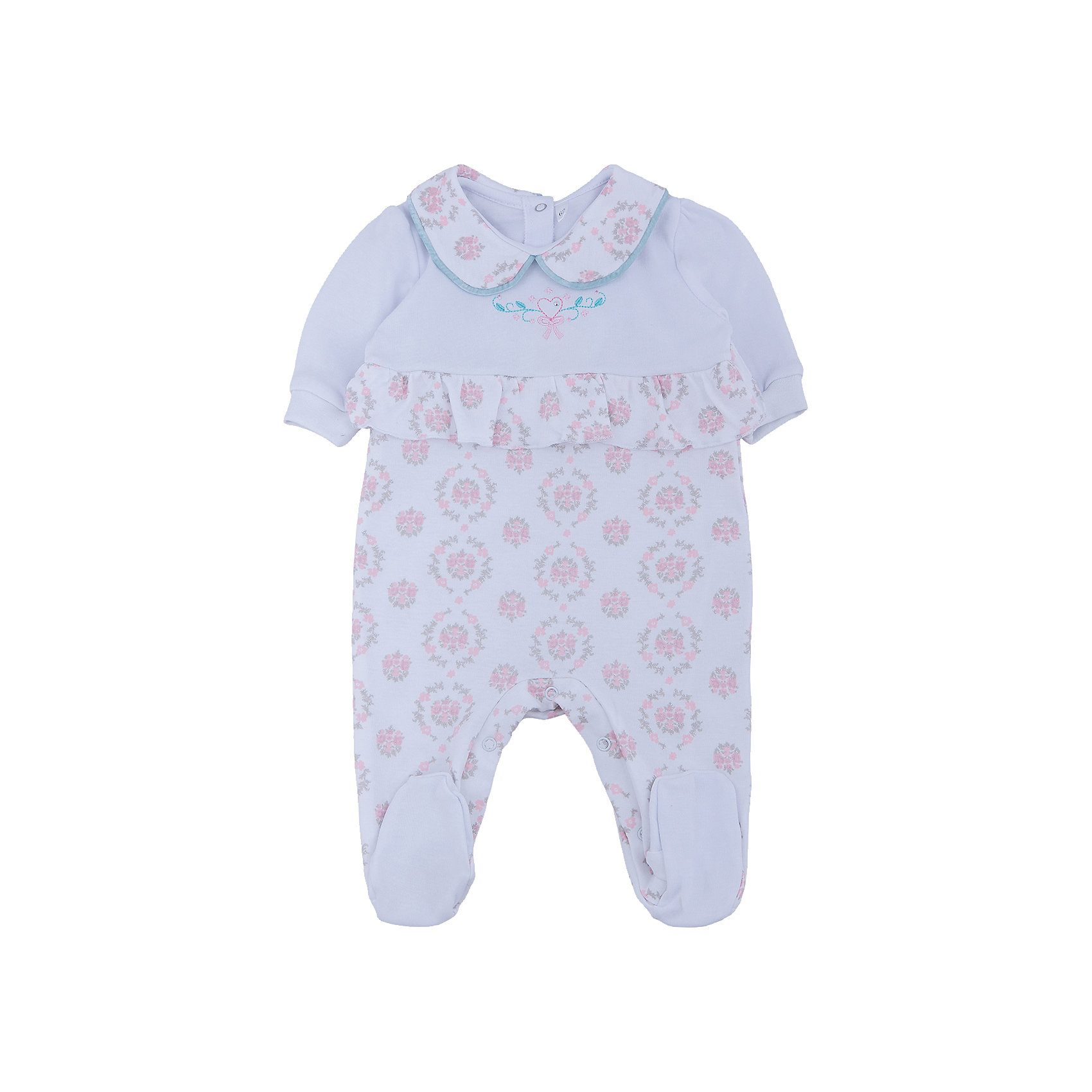 Комбинезон для девочки Soni kids Комбинезон для девочки Soni kidsКомбинезоны<br>Комбинезон Романтика для девочки Soni kids <br>Состав: 100% хлопок<br><br>Ширина мм: 157<br>Глубина мм: 13<br>Высота мм: 119<br>Вес г: 200<br>Цвет: разноцветный<br>Возраст от месяцев: 6<br>Возраст до месяцев: 9<br>Пол: Женский<br>Возраст: Детский<br>Размер: 74,62,68<br>SKU: 4944700