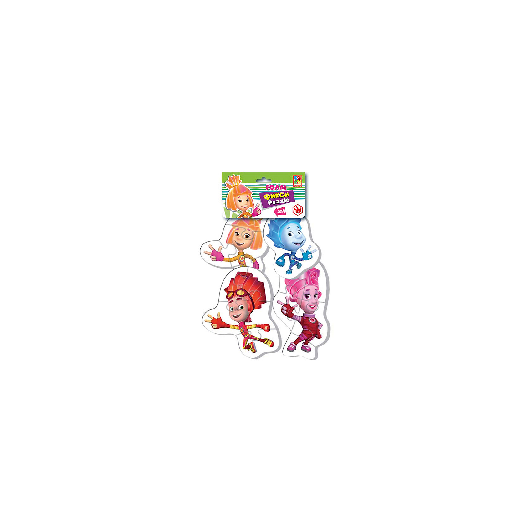 Мягкие пазлы Мася, Фиксики, Vladi Toys Мягкие пазлы Мася, Фиксики, Vladi ToysМягкие пазлы<br><br><br>Ширина мм: 155<br>Глубина мм: 270<br>Высота мм: 20<br>Вес г: 27<br>Возраст от месяцев: 24<br>Возраст до месяцев: 60<br>Пол: Унисекс<br>Возраст: Детский<br>SKU: 4954028