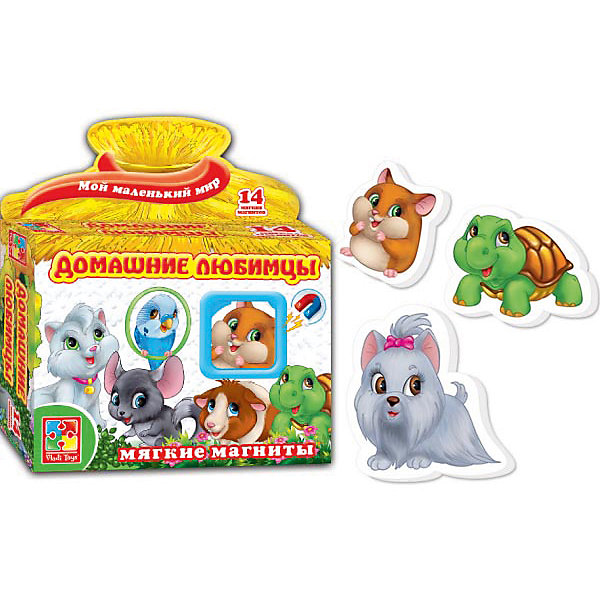 Игра на магнитах Домашние любимцы, Vladi Toys Игра на магнитах Домашние любимцы, Vladi ToysОкружающий мир<br><br><br>Ширина мм: 165<br>Глубина мм: 190<br>Высота мм: 45<br>Вес г: 98<br>Возраст от месяцев: 24<br>Возраст до месяцев: 60<br>Пол: Унисекс<br>Возраст: Детский<br>SKU: 4954089