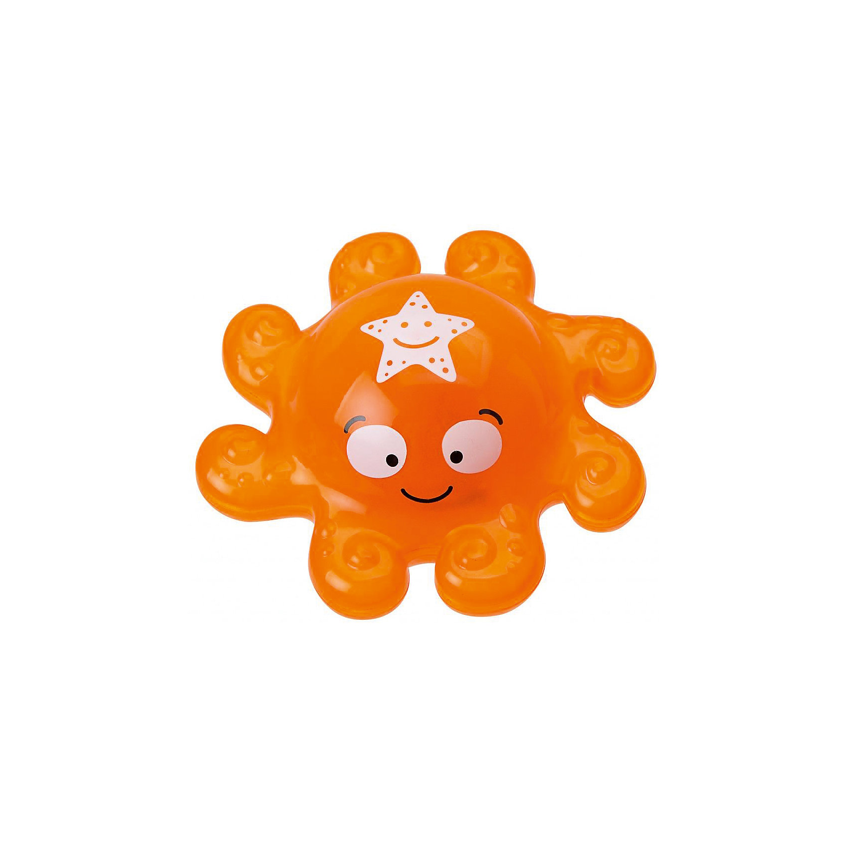 Игрушка для ванны Осьминог, ALEX Игрушка для ванны Осьминог, ALEXИгрушка для ванны Осьминог, ALEX(Алекс).<br>Купание превратится в веселую игру вместе с забавной игрушкой-брызгалкой «Осьминог». Игрушка для ванной «Осьминог»от американского бренда Alex (Алекс) выполнена из высококачественного пластика в виде забавного осьминога оранжевого цвета, выпускающего фонтанчик воды. Он отлично держится на воде и может плавать в ванной, не боясь шампуней и погружений под воду. Игрушка обладает световыми эффектами - при нажатии светится.<br>Игрушка для ванной «Осьминог» способствует развитию воображения, цветового восприятия, тактильных ощущений и мелкой моторики рук.<br>Рекомендуется докупить 3 батарейки типа LR44 (товар комплектуется демонстрационными).<br>Дополнительная информация:<br><br>- Размеры упаковки: 7 ? 15 ? 18 см.<br>- Материал - пластик.<br><br>Игрушку для ванны Осьминог, ALEX(Алекс) можно купить в нашем интернет - магазине.<br><br>Ширина мм: 150<br>Глубина мм: 180<br>Высота мм: 70<br>Вес г: 220<br>Возраст от месяцев: 36<br>Возраст до месяцев: 84<br>Пол: Унисекс<br>Возраст: Детский<br>SKU: 4965748