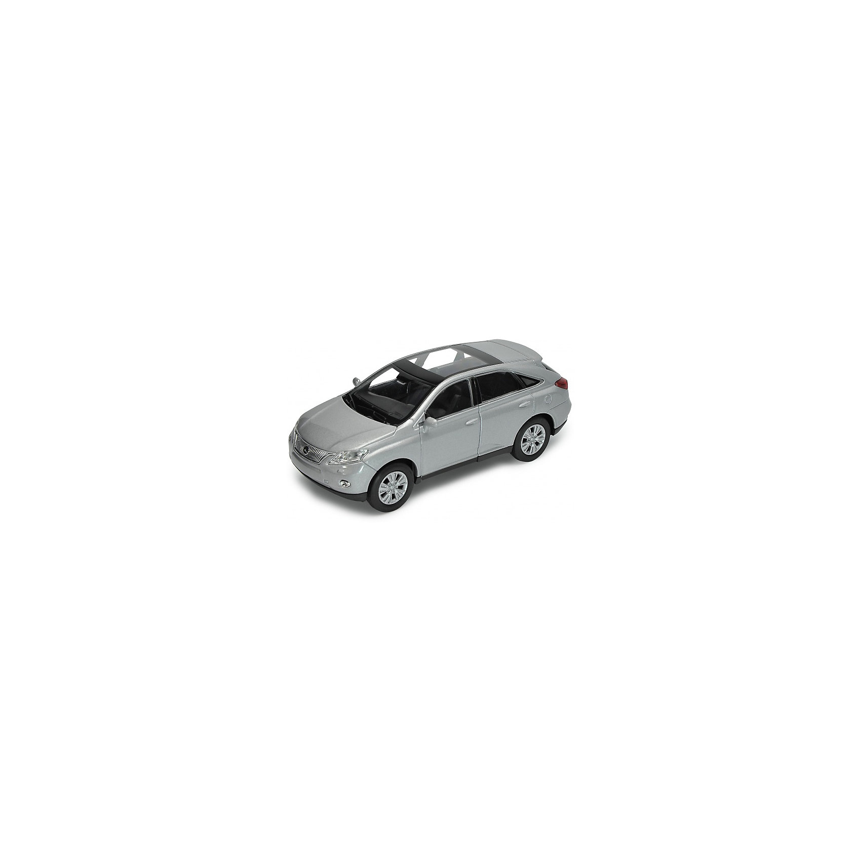 Модель машины 1:34-39 Lexus RX450H, Welly Модель машины 1:34-39 Lexus RX450H, WellyМашинки<br>Коллекционная модель машины Welly 1:34-39 Lexus RX450H.<br>Цвет кузова автомобиля представлен в ассортименте. Выбрать определенный цвет заранее не представляется возможным.<br><br>Ширина мм: 60<br>Глубина мм: 110<br>Высота мм: 150<br>Вес г: 162<br>Возраст от месяцев: 36<br>Возраст до месяцев: 192<br>Пол: Мужской<br>Возраст: Детский<br>SKU: 4966528
