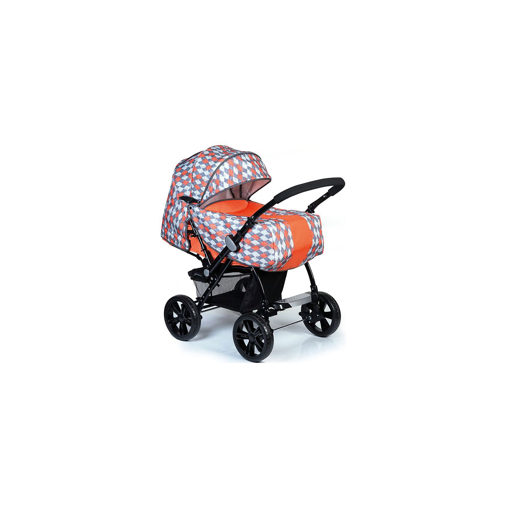 Прогулочная коляска BabyHit Country ORANGE, оранжевый Прогулочная коляска BabyHit Country ORANGE, оранжевыйПрогулочные коляски<br>Удобная и практичная коляска станет надежной спутницей для Вас и Вашего малыша. Коляска имеет перекидную ручку, большие колеса с амортизацией, задними тормозными механизмами, 5-точными ремнями безопасностями с мягкими плечевыми накладками. Если малыш захочет попить то у коляски имеется съемный столик-поручень с подставкой для бутылочки, а для сладкого сна на прогулке спинку коляски можно отрегулировать до положения лежа, большой складной капюшон защитит от непогоды, а также специально для мамы коляска оснащена вместительной багажной корзинкой.<br><br>Дополнительная информация:<br><br>- капюшон с большим козырьком<br>- съемный столик-поручень<br>- перекидная ручка<br>- регулируемый наклон спинки до положения лежа<br>- регулируемая подножка<br>- система амортизации на всех колесах<br>- багажная корзина<br>- вес: 11 кг.<br>- диаметр колес 23 см.<br>- в комплекте: полог, дождевик, москитная сетка.<br><br>Прогулочную коляску Country ORANGE, торговой марки Babyhit можно купить в нашем интернет-магазине.<br><br>Ширина мм: 540<br>Глубина мм: 255<br>Высота мм: 720<br>Вес г: 13400<br>Возраст от месяцев: 6<br>Возраст до месяцев: 36<br>Пол: Унисекс<br>Возраст: Детский<br>SKU: 4968987