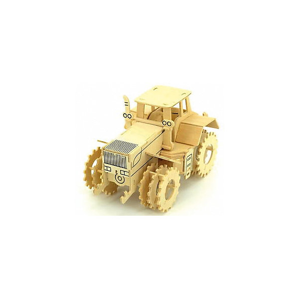 Трактор К-700, Мир деревянных игрушек Трактор К-700, Мир деревянных игрушекДеревянные модели<br>Отличный вариант подарка для любящего технику творческого ребенка - этот набор, из которого можно самому сделать красивую деревянную фигуру! Для этого нужно выдавить из пластины с деталями элементы для сборки и соединить их. Из наборов получаются красивые очень реалистичные игрушки, которые могут стать украшением комнаты.<br>Собирая их, ребенок будет развивать пространственное мышление, память и мелкую моторику. А раскрашивая готовое произведение, дети научатся подбирать цвета и будут развивать художественные навыки. Этот набор произведен из качественных и безопасных для детей материалов - дерево тщательно обработано.<br><br>Дополнительная информация:<br><br>материал: дерево;<br>цвет: бежевый;<br>элементы: пластины с деталями для сборки, схема сборки;<br>размер упаковки: 23 х 37 см.<br><br>3D-пазл Трактор К-700 от бренда Мир деревянных игрушек можно купить в нашем магазине.<br><br>Ширина мм: 350<br>Глубина мм: 50<br>Высота мм: 225<br>Вес г: 450<br>Возраст от месяцев: 36<br>Возраст до месяцев: 144<br>Пол: Мужской<br>Возраст: Детский<br>SKU: 4969197