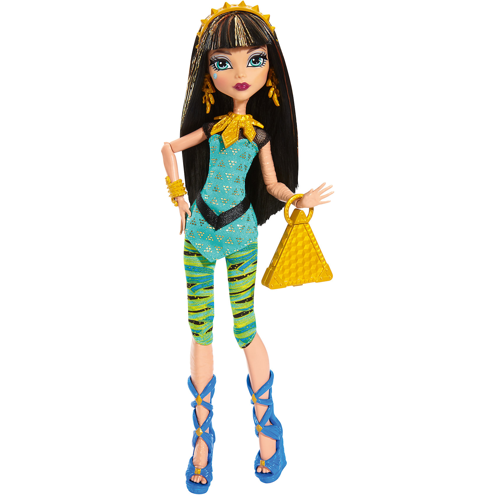 Кукла в модном наряде, Monster High Кукла в модном наряде, Monster HighMonster High<br>Кукла в новом наряде имеет уникальный наряд со съемными аксессуарами: ожерельем,сумочкой,туфлями. Благодаря этому, ребёнок сможет создать не один образ для куклы. С ней девочка придумает собственную фантастическую историю о куклах-монстрах. Необычность куклы развивает фантазию ребенка, а так же игра с ней подарит море положительных эмоций. <br>В товар входит:<br>-кукла<br>-аксессуары<br><br>Дополнительная информация:<br>-Размер упаковки:33 х 15 х6<br>-Вес:258 г<br>-Состав: текстиль, пластмасса<br>-Для девочек от 6 лет<br>-Марка: Mattel<br><br>Ширина мм: 339<br>Глубина мм: 154<br>Высота мм: 66<br>Вес г: 187<br>Возраст от месяцев: 72<br>Возраст до месяцев: 120<br>Пол: Женский<br>Возраст: Детский<br>SKU: 4973466