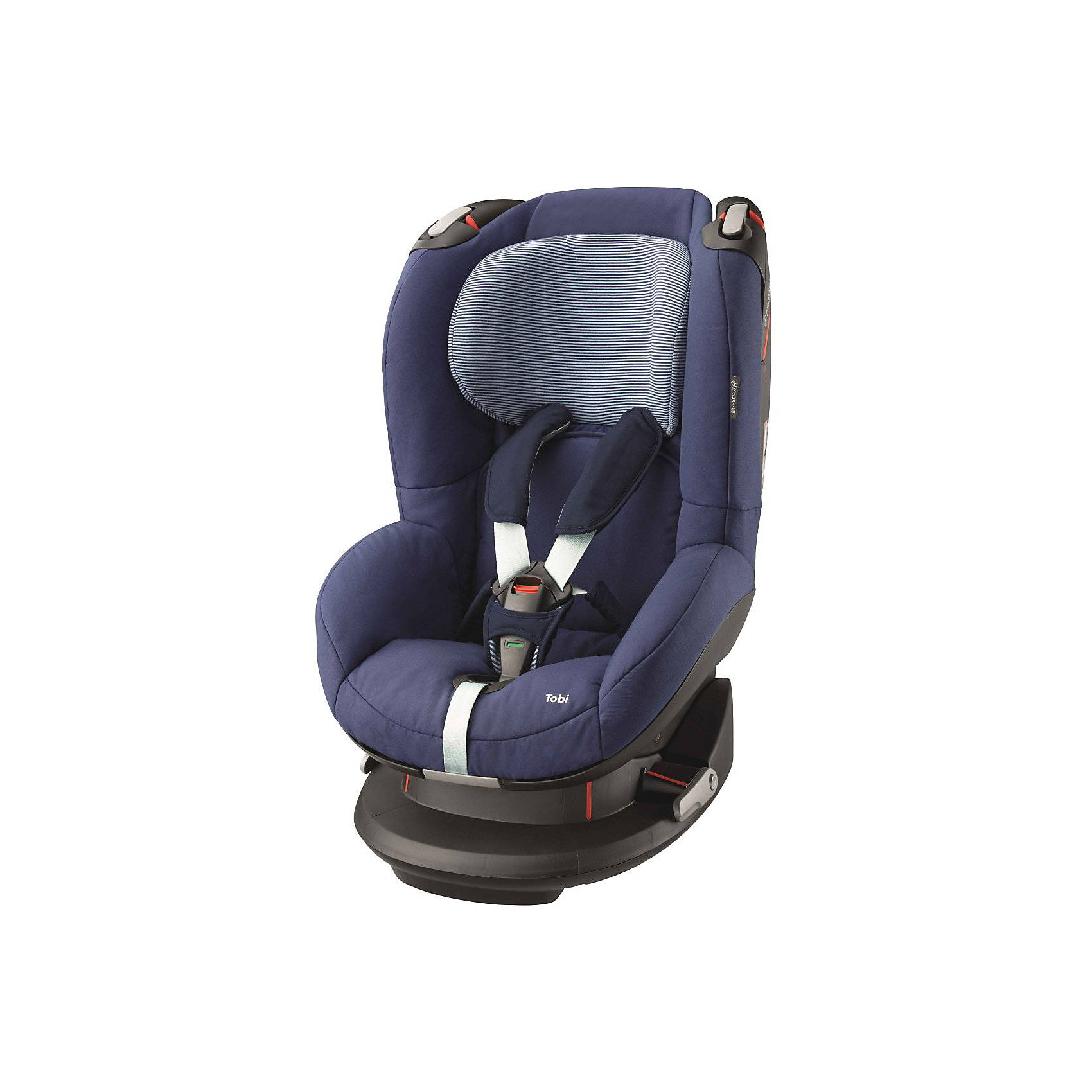 Автокресло Maxi-Cosi Tobi 9-18 кг, River Blue Автокресло Maxi-Cosi Tobi 9-18 кг, River BlueГруппа 1 (От 9 до 18 кг)<br>Мягкое и комфортное детское автокресло прекрасно подойдет для длительных поездок! Кресло имеет пять уровней наклона спинки, что позволит установить кресло для сна и отдыха, так же подголовник имеет несколько положений для малыша — регулируется в 7 позициях вместе с внутренними пяти точечными ремнями. <br><br>Особенности:<br>- Устанавливается по ходу движения автомобиля.<br>- Возможность установки на заднем и переднем сидении автомобиля.<br>- Автокресло крепиться в автомобиле по верхней и нижней части.<br>- Надежная система защиты от боковых ударов<br>- Подголовник имеет ортопедическую вкладку.<br>- Пяти точечный регулируемый ремень безопасности.<br>- Специальные крючки позволяют фиксировать ремни<br>ремни автокресла держат форму, даже когда малыш не сидит в кресле, что облегчает процесс посадки ребенка в автокресло.<br>- Чехол можно стирать.<br><br>Дополнительная информация:<br><br>- Возраст: с 9 месяцев до 4 лет. ( от 9 до 18 кг.)<br>- Цвет: River Blue.<br>- Материал: пластмасса, текстиль.<br>- Внешние размеры: 59х44х74 см.<br>- Ширина сиденья: 29 см.<br>- Глубина сиденья: 31 см.<br>- Вес в упаковке: 8.9 кг.<br><br>Купить автокресло Tobi (9-18 кг.) в цвете River Blue, можно в нашем магазине.<br><br>Ширина мм: 475<br>Глубина мм: 595<br>Высота мм: 610<br>Вес г: 7250<br>Возраст от месяцев: 4<br>Возраст до месяцев: 48<br>Пол: Унисекс<br>Возраст: Детский<br>SKU: 4975109