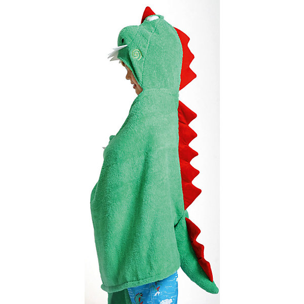Полотенце с капюшоном Devin the Dinosaur (от 2 лет), Zoocchini Полотенце с капюшоном Devin the Dinosaur (от 2 лет), ZoocchiniПолотенца<br>Полотенце с капюшоном Devin the Dinosaur (от 2 лет) Динозавр Дэвин от американского бренда Zoocchini (Зукинни) сделает принятие ванны еще уютнее и приятнее. Специалисты из США и Канады, объединенные любовью к животным, создали компанию с товарами для детей в виде зверей. Большое хлопковое полотенце прекрасно впитывает влагу, а забавный капюшон с качественно вышитым динозавриком защищает от сквозняков. По краям имеются дополнительные уголки для рук в виде лапок, превращая полотенце почти в костюм, отличный повод для веселого маскарада! Насыщенный зеленый цвет и дизайн придут по вкусу всей семье. Отлично подходит деткам от двух лет. <br>Дополнительная информация:<br><br>- Состав: 100% хлопок<br>- Размер: 127 * 55 см.<br>Полотенце с капюшоном Devin the Dinosaur (от 2 лет) Динозавр Дэвин, Zoocchini (Зукини) можно купить в нашем интернет-магазине.<br>Подробнее:<br>• Для детей в возрасте: от 2 лет<br>• Номер товара: 4976026<br>Страна производитель: Китай<br><br>Ширина мм: 305<br>Глубина мм: 50<br>Высота мм: 305<br>Вес г: 594<br>Возраст от месяцев: 24<br>Возраст до месяцев: 72<br>Пол: Унисекс<br>Возраст: Детский<br>SKU: 4976026