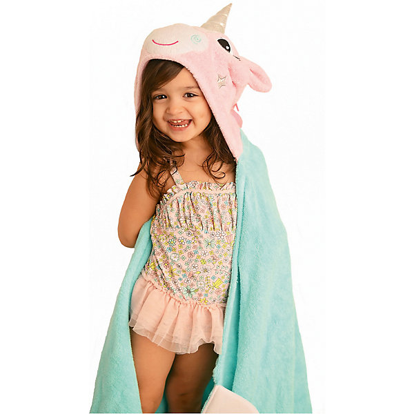 Полотенце с капюшоном Allie the Alicorn (от 2 лет), Zoocchini Полотенце с капюшоном Allie the Alicorn (от 2 лет), ZoocchiniПолотенца<br>Полотенце с капюшоном Allie the Alicorn (от 2 лет) Аликорн Алли от американского бренда Zoocchini (Зукинни) сделает принятие ванны еще уютнее и приятнее. Специалисты из США и Канады, объединенные любовью к животным, создали компанию с товарами для детей в виде зверей. Большое хлопковое полотенце прекрасно впитывает влагу, а забавный капюшон с качественно вышитым аликорном защищает от сквозняков. По краям имеются дополнительные уголки для рук в виде крыльев, превращая полотенце почти в костюм, отличный повод для веселого маскарада! Нежный розовый и голубой цвета и дизайн придут по вкусу всей семье. Отлично подходит деткам от двух лет. <br>Дополнительная информация:<br><br>- Состав: 100% хлопок<br>- Размер: 127 * 55 см.<br>Полотенце с капюшоном Allie the Alicorn (от 2 лет) Аликорн Алли, Zoocchini (Зукини) можно купить в нашем интернет-магазине.<br>Подробнее:<br>• Для детей в возрасте: от 2 лет<br>• Номер товара: 4976034<br>Страна производитель: Китай<br><br>Ширина мм: 305<br>Глубина мм: 50<br>Высота мм: 305<br>Вес г: 678<br>Возраст от месяцев: 24<br>Возраст до месяцев: 72<br>Пол: Унисекс<br>Возраст: Детский<br>SKU: 4976034