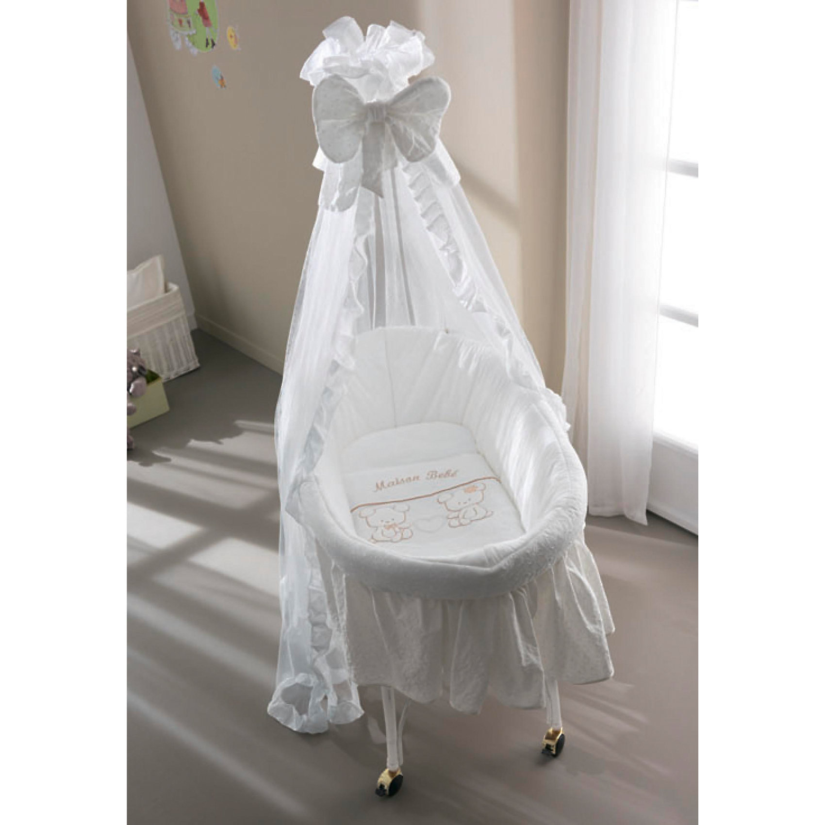 где купить Pali Колыбель Smart Maison Bebe, PALI, белый по лучшей цене